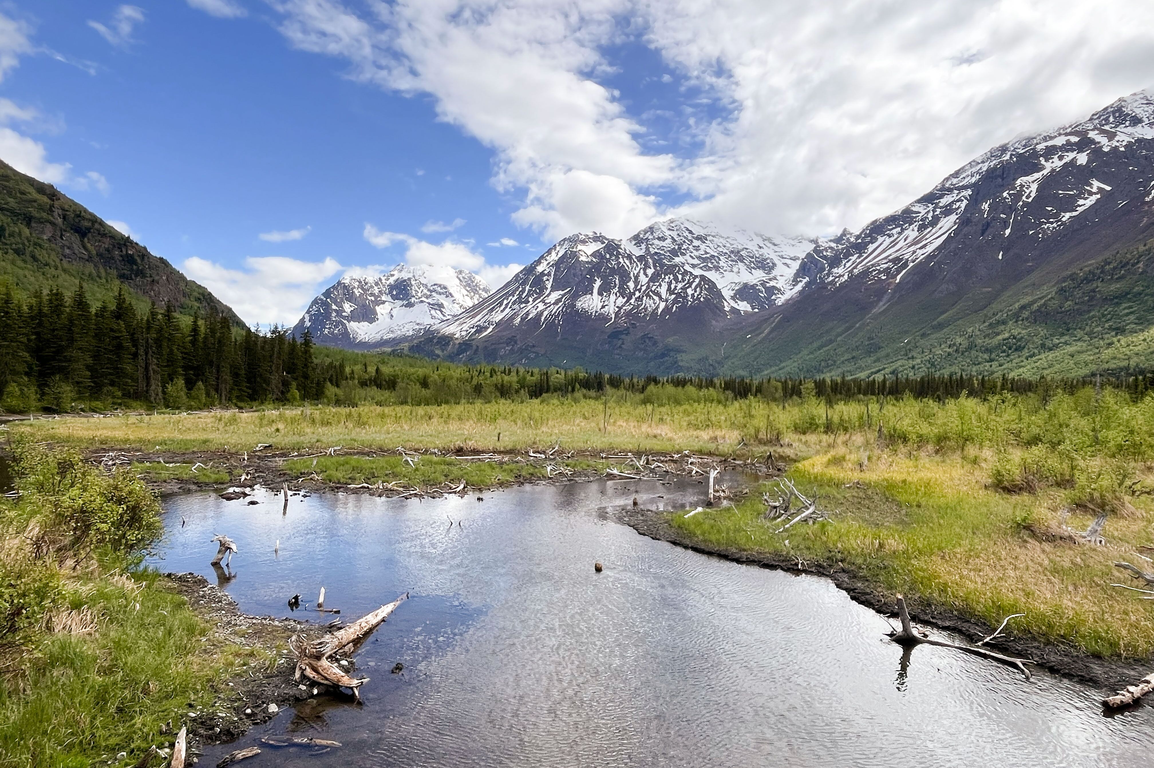Weitläufiger Chugach State Park in Anchorage
