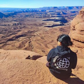 Mimi in den Canyonlands