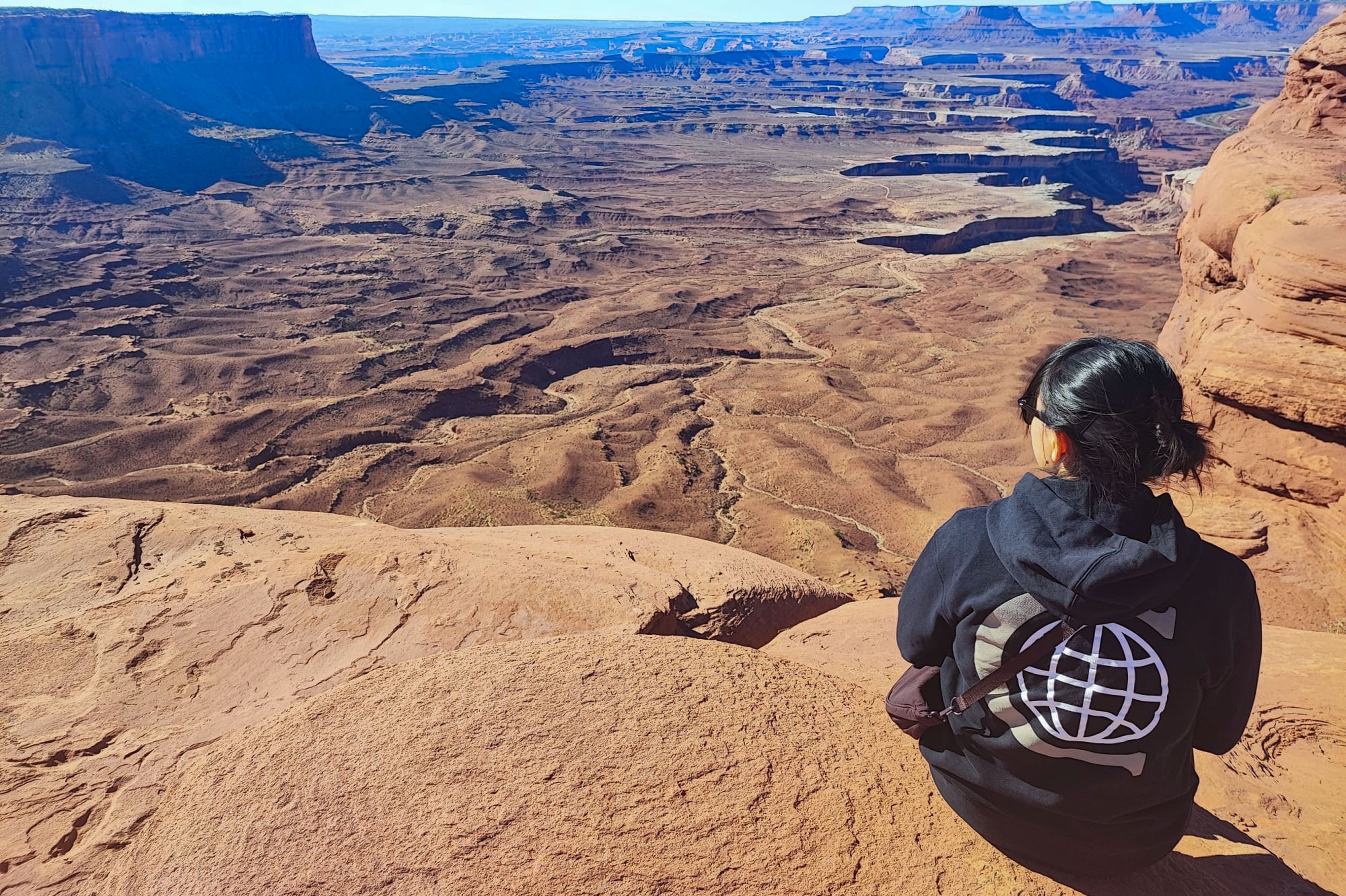 Mimi in den Canyonlands