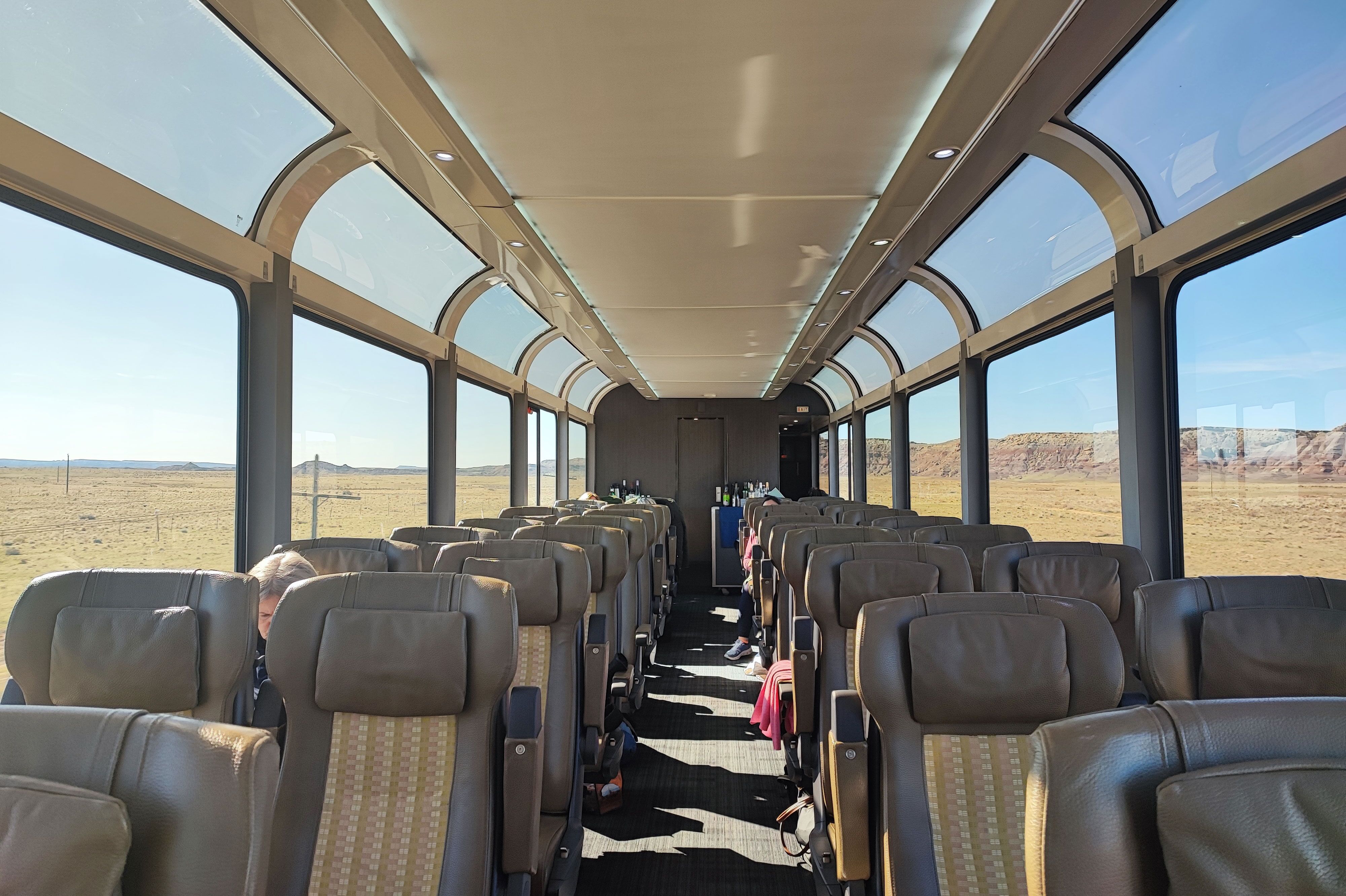 Sitze der Silver Leaf Plus Klasse im Canyon Spirit