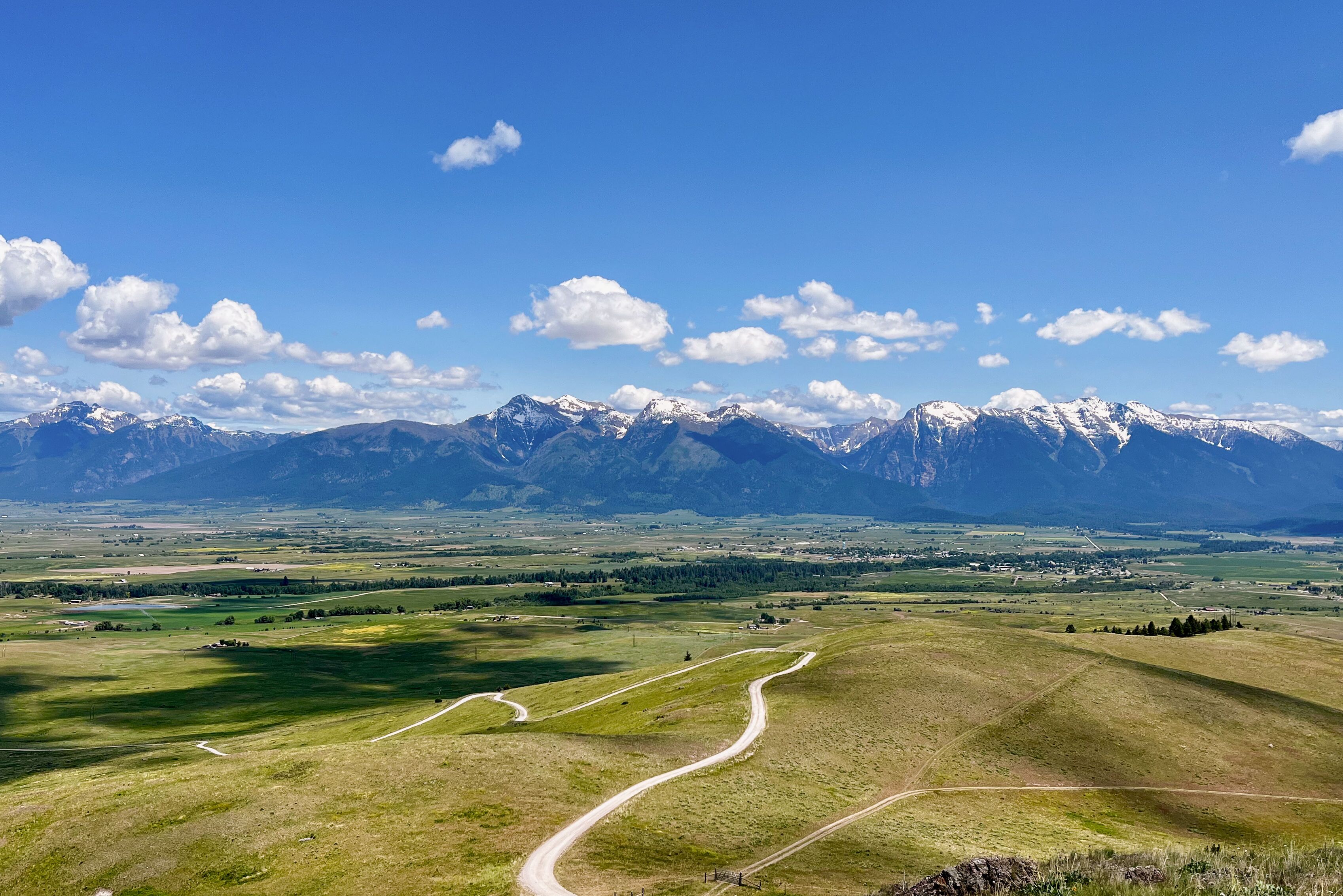 Schöne Landschaft im Flathead Reservation in Montana