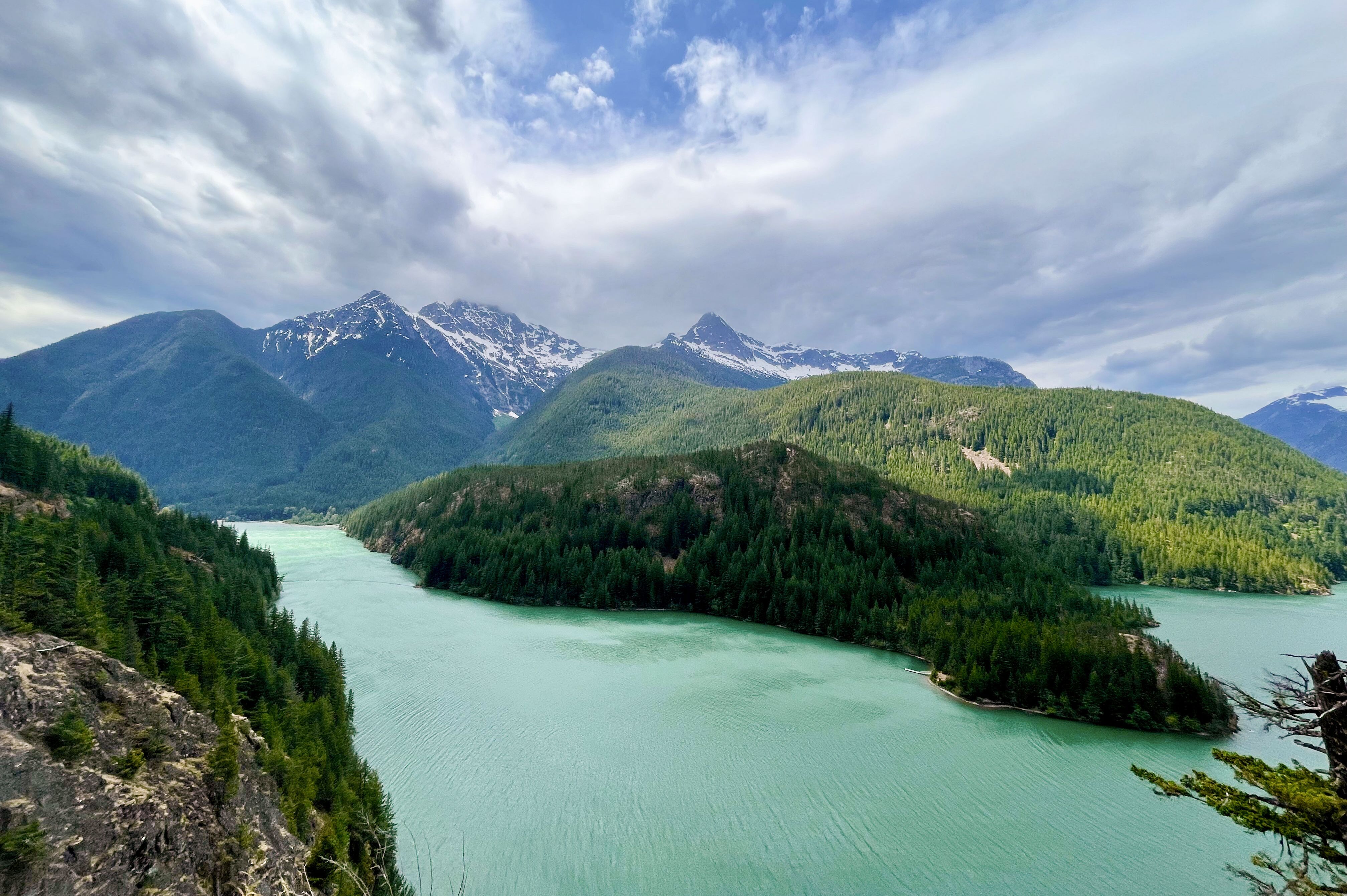 Idyllische Aussicht auf den North Cascades National Park