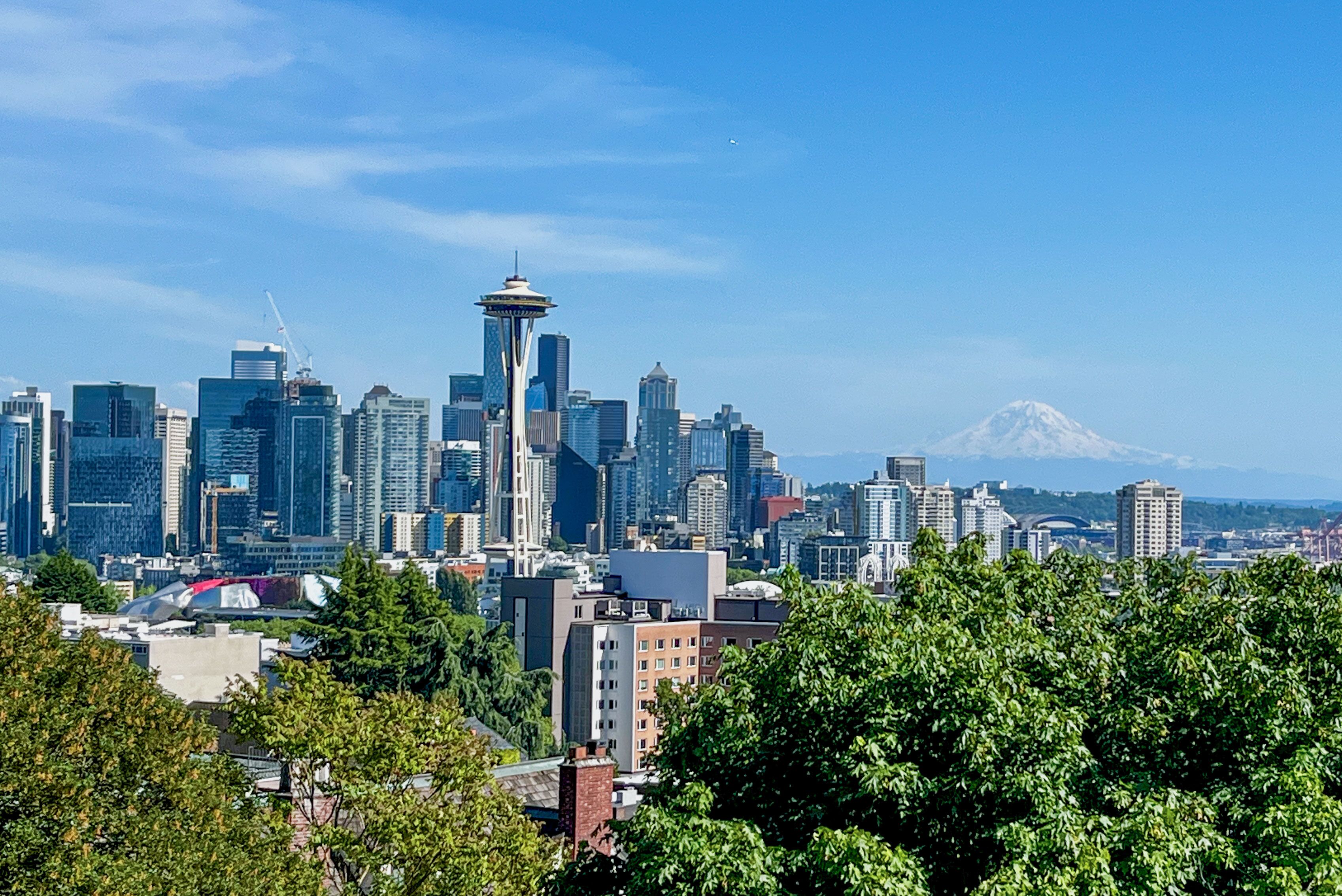 Skyline von Seattle vom Kerry Park aus