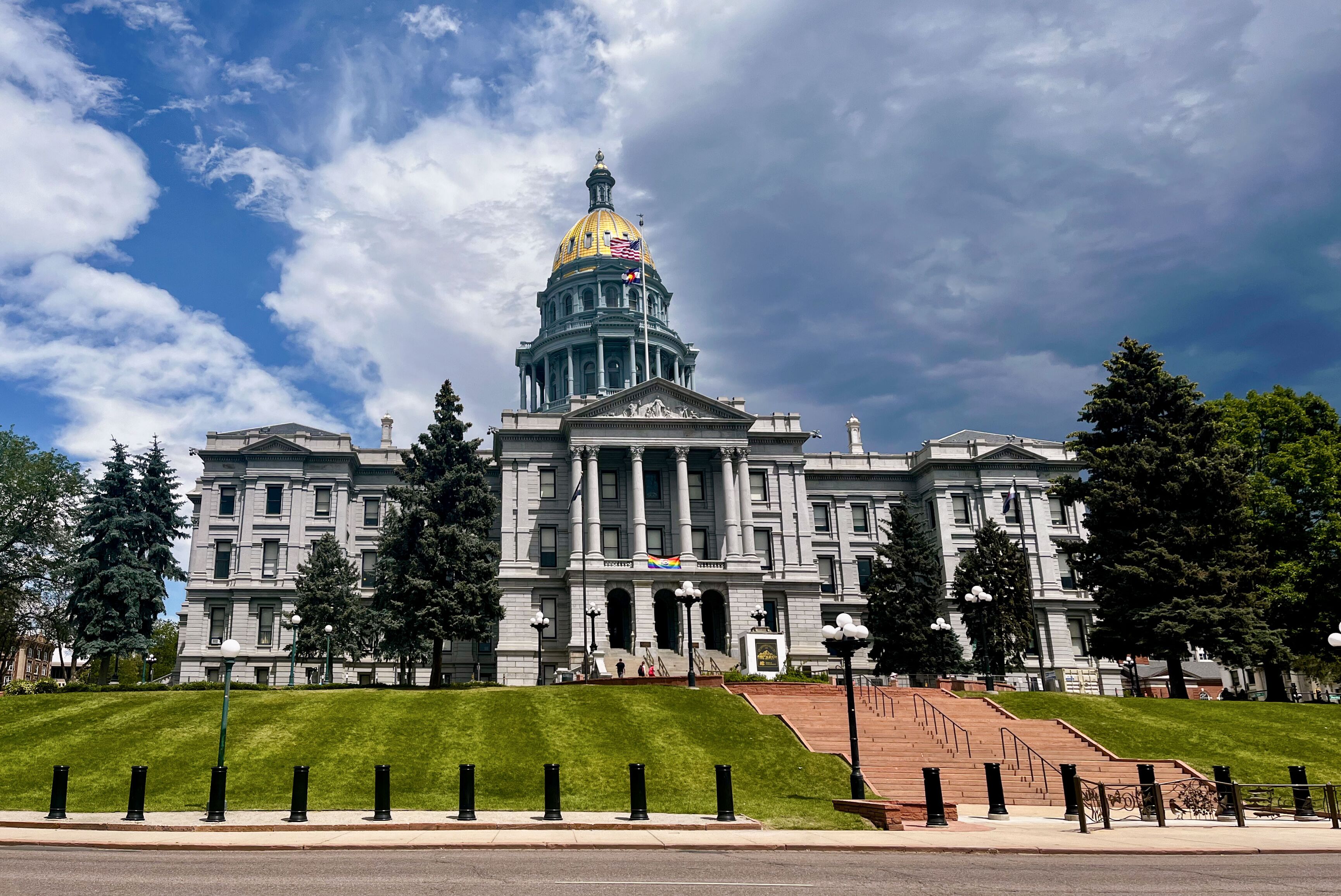Blick auf das Colorado State Capitol in Denver