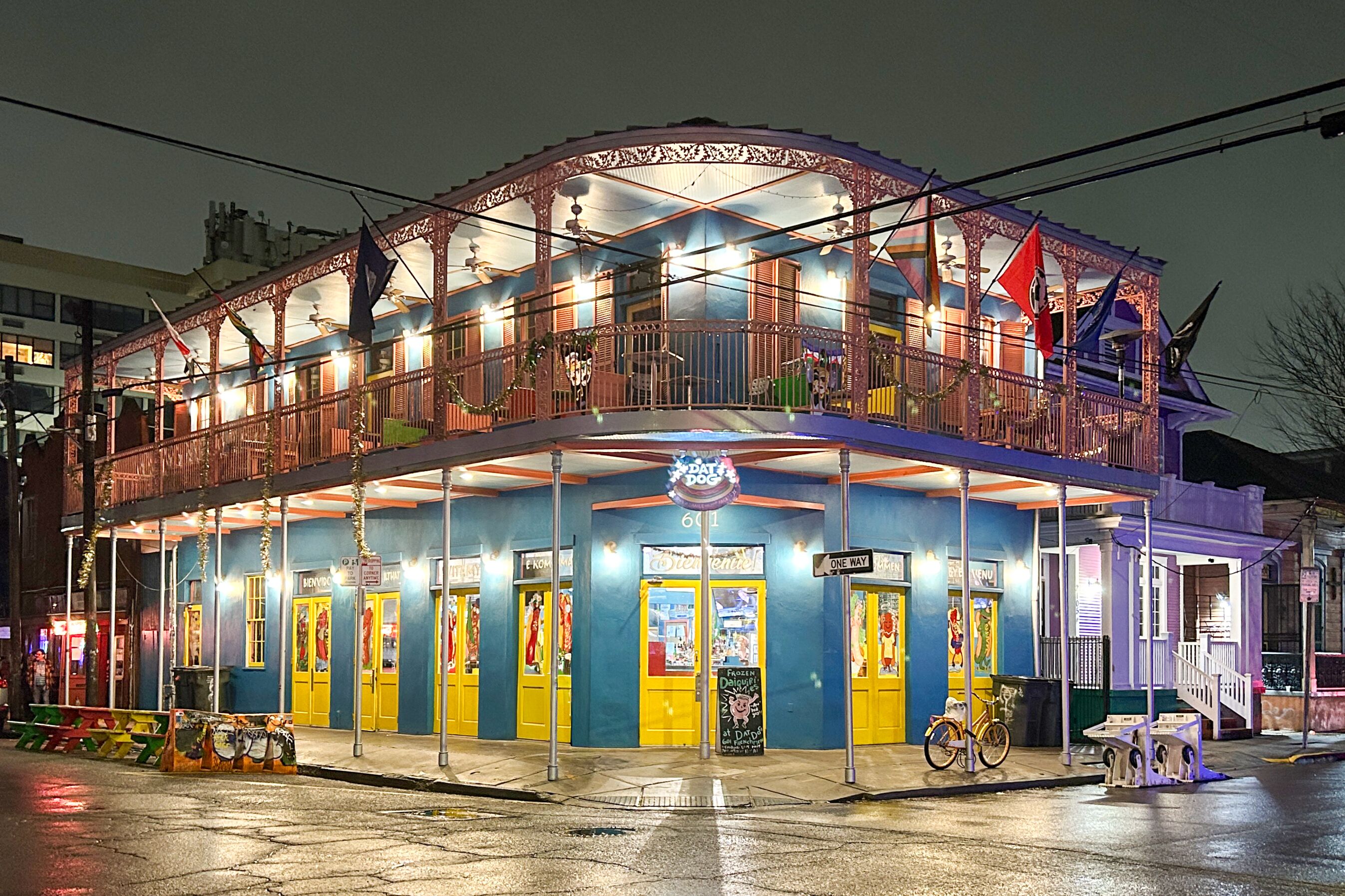 Frenchman Street in New Orleans