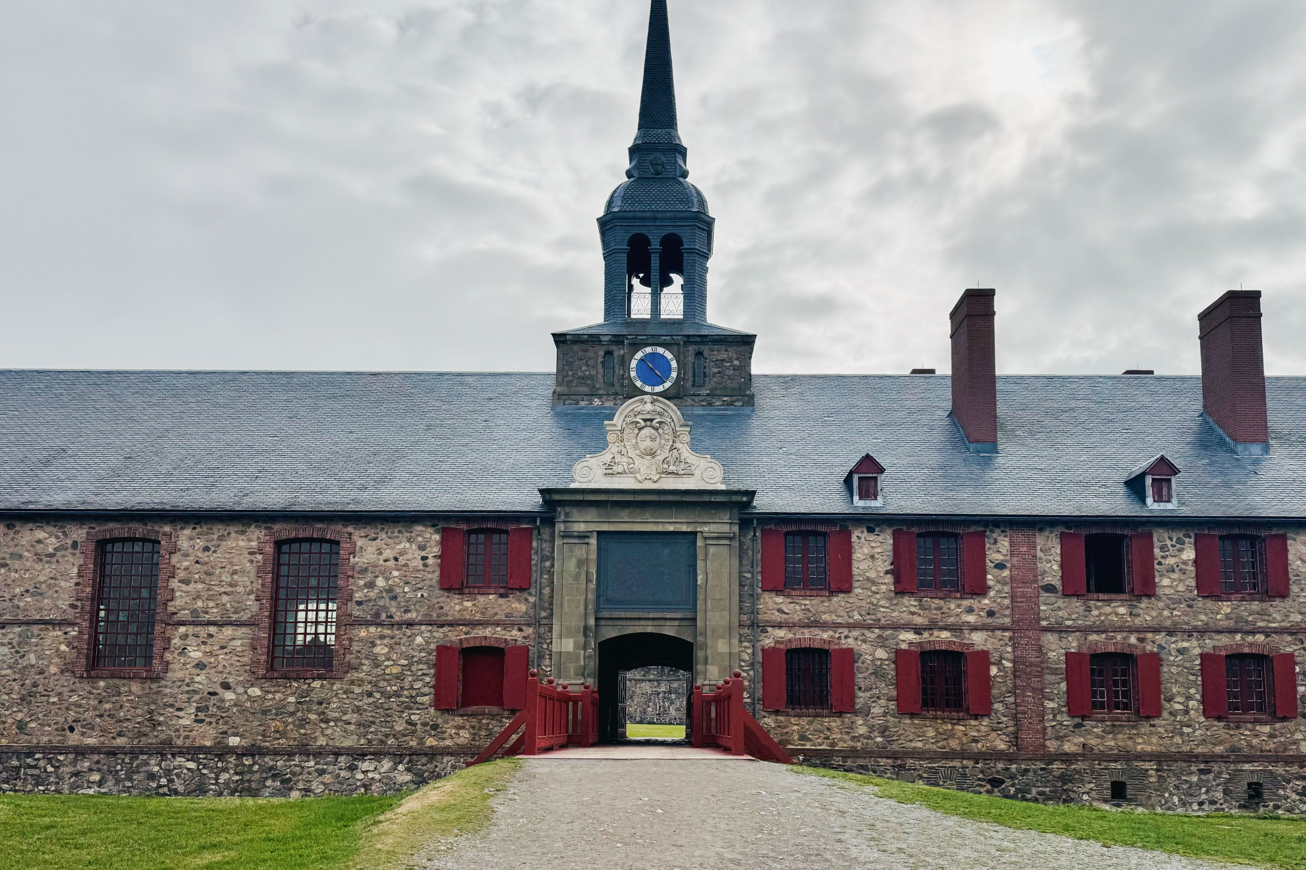 Historische Festung Louisbourg auf Kap-Breton-Island