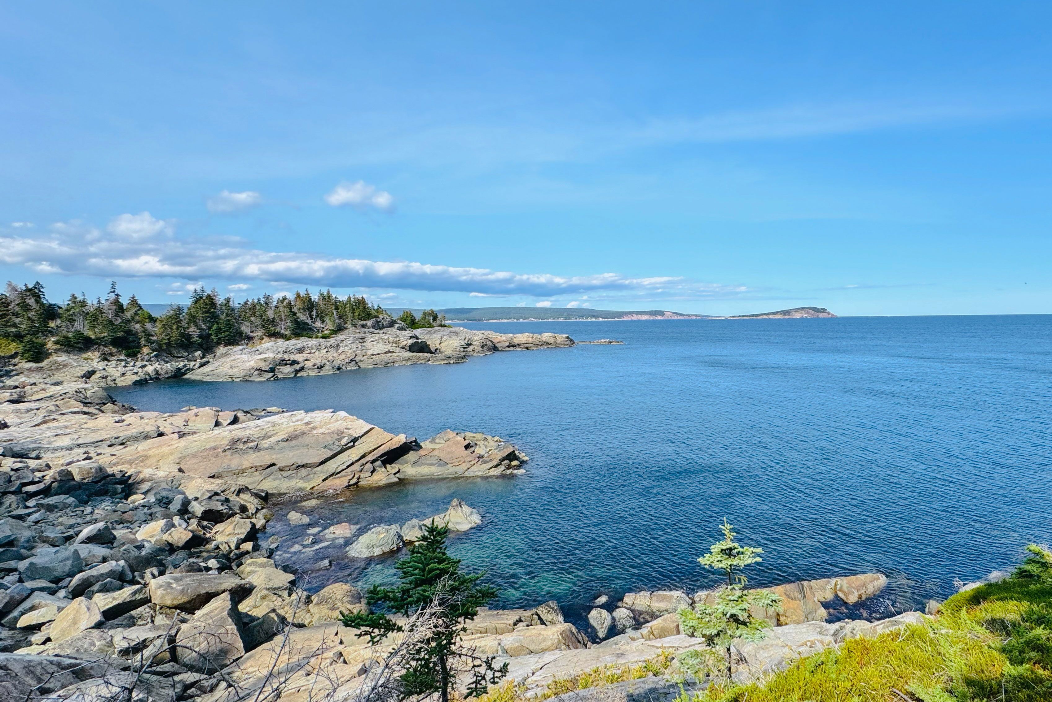 Wanderweg Middle Head Trail in Nova Scotia