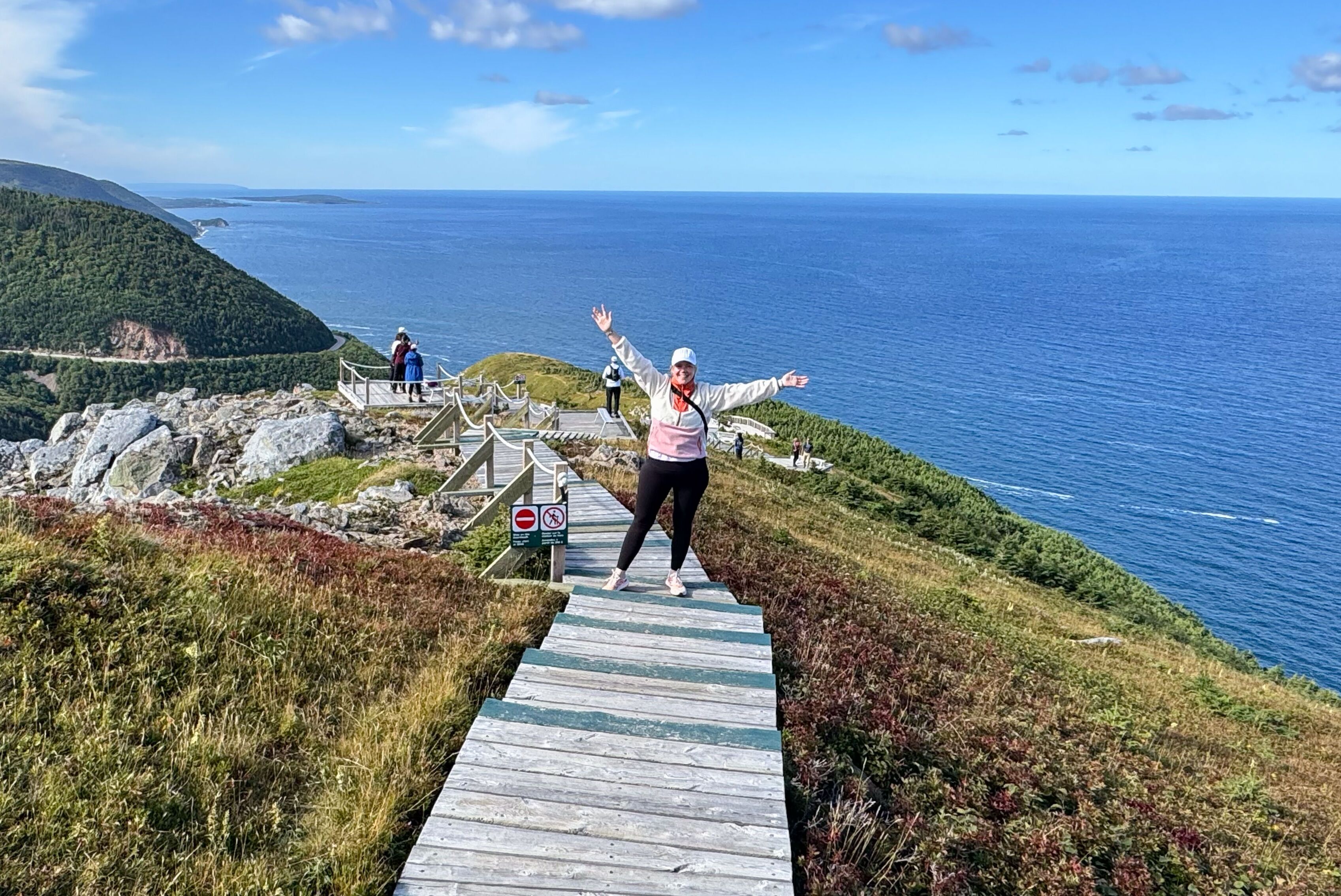 Rundwanderweg Skyline Trail in Cape Breton Highlands National Park in Nova Scotia