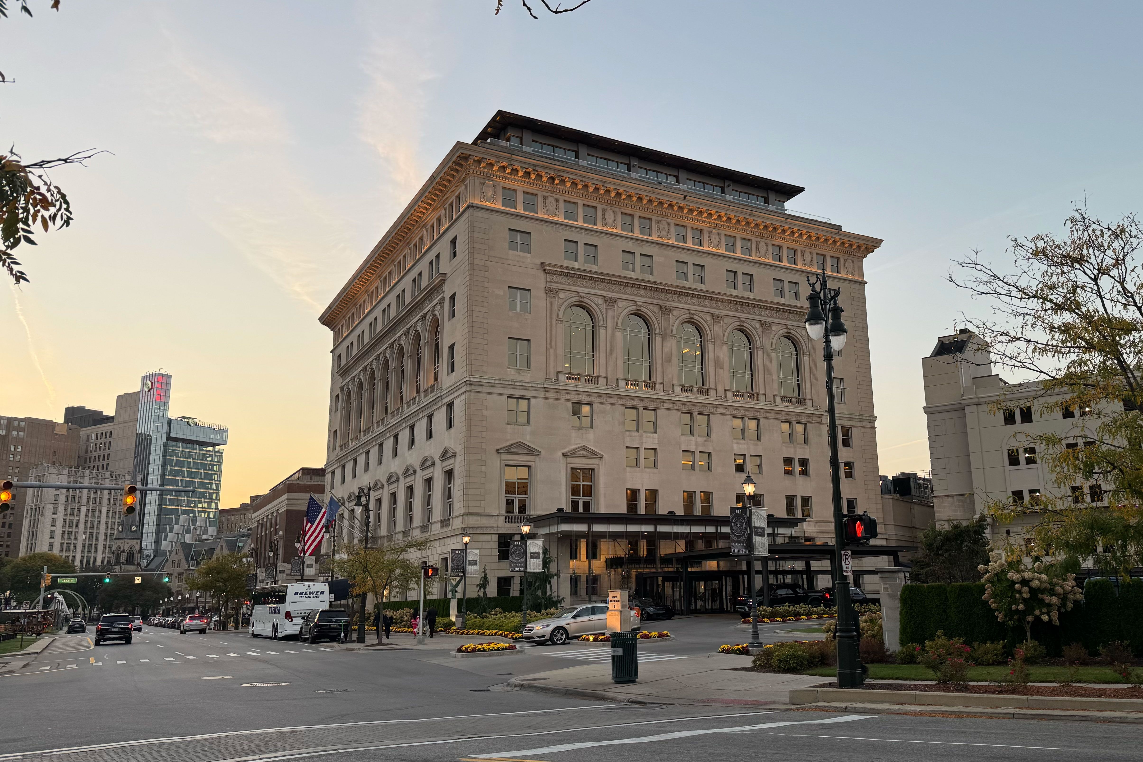 Historisches Gebäude Detroit Athletic Clubs in Michigan