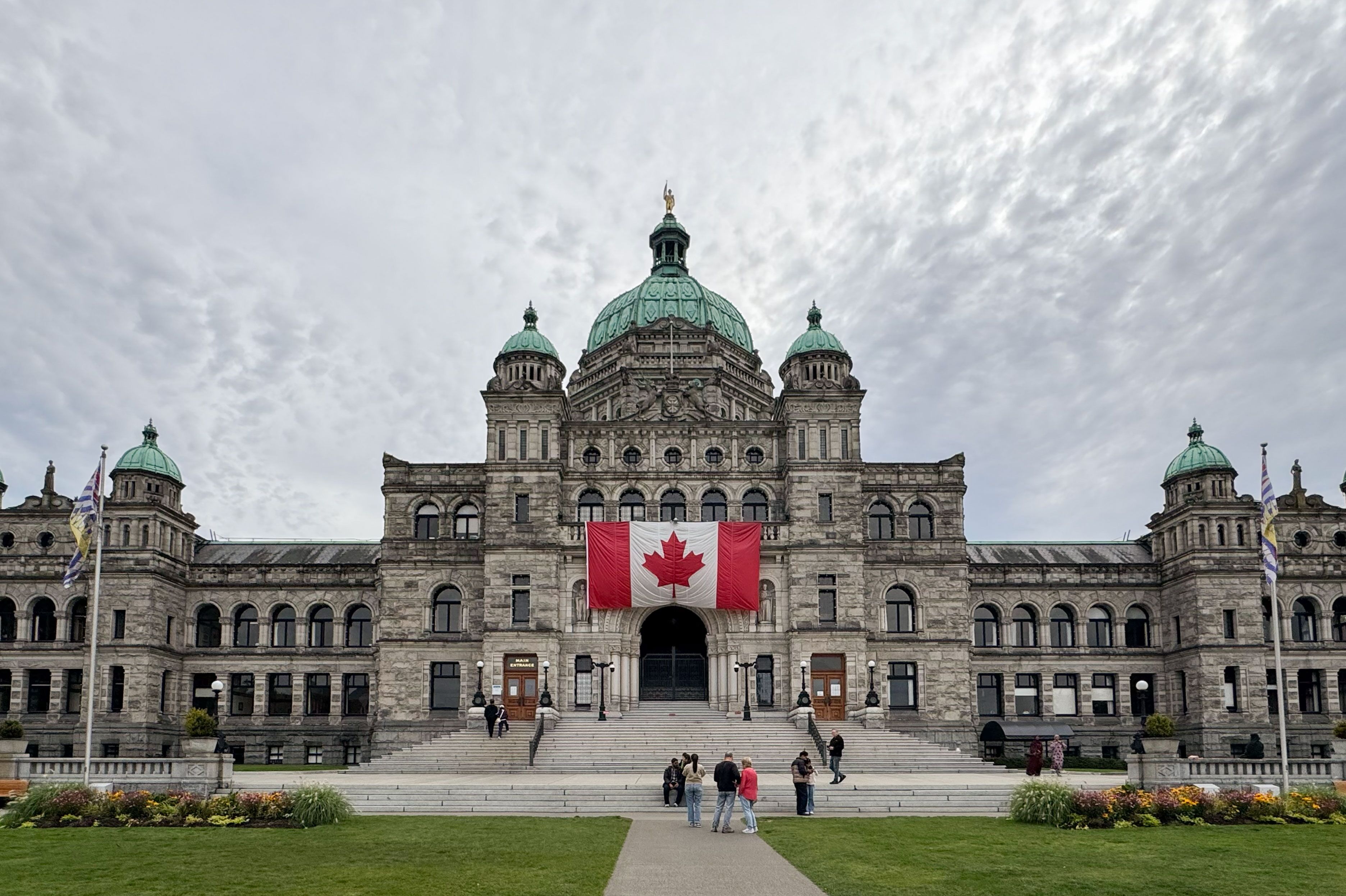 Parlamentsgebäude von British Columbia in Victoria