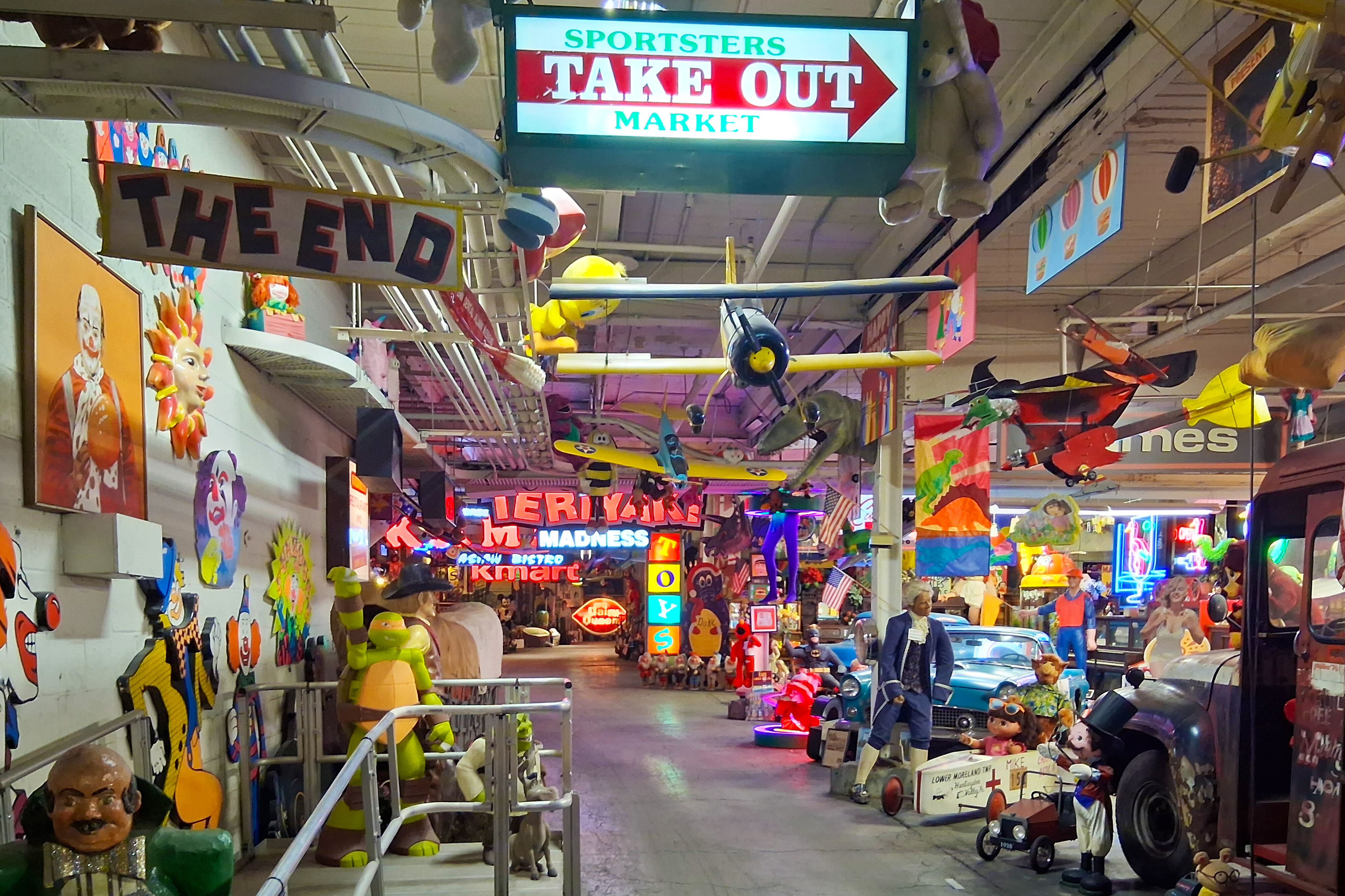 Ausstellung im American Treasure Tour Museum