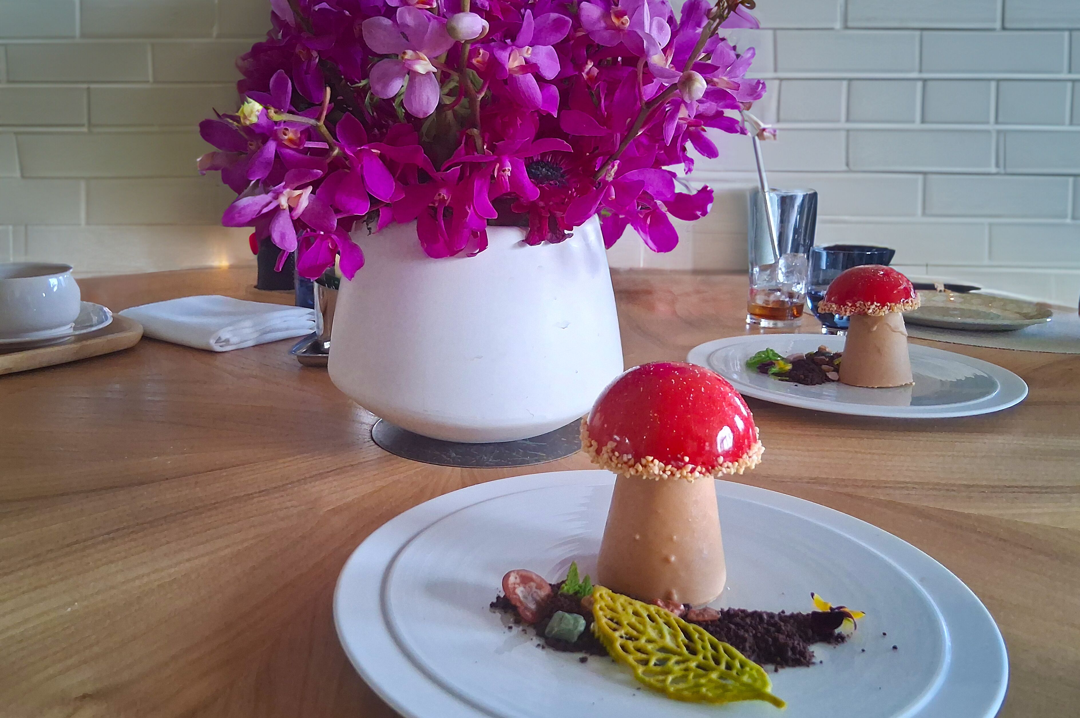 Dessert im 1906 at Longwood Gardens