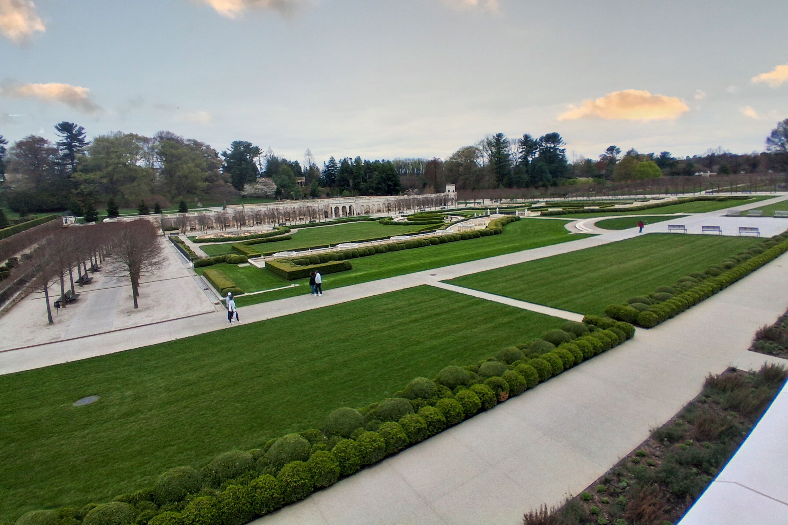 Die Longwood Gardens in Philadelphia