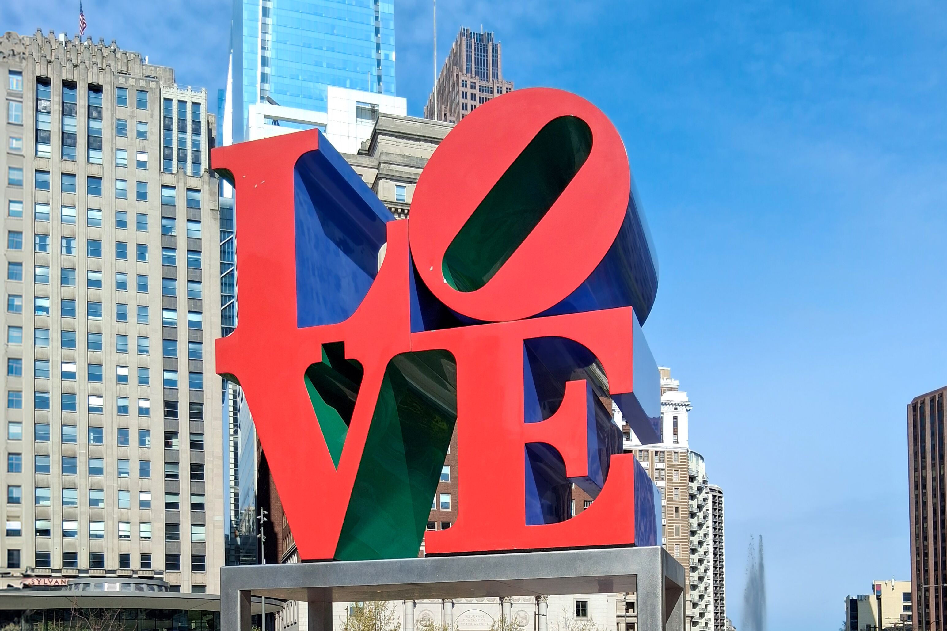 Die LOVE Skulptur in Philadelphia