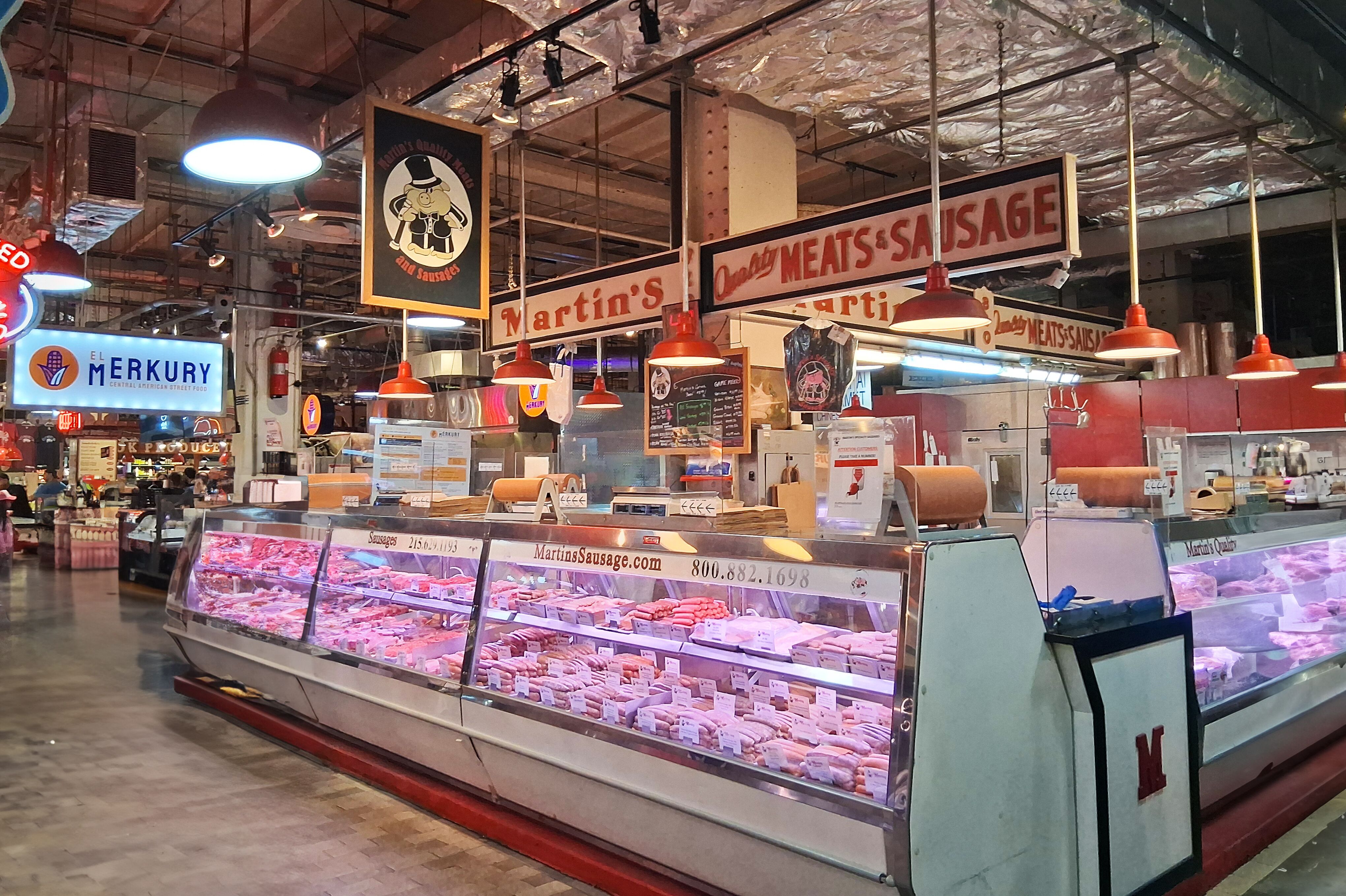 Martin's Meats & Sausage im Reading Terminal Market