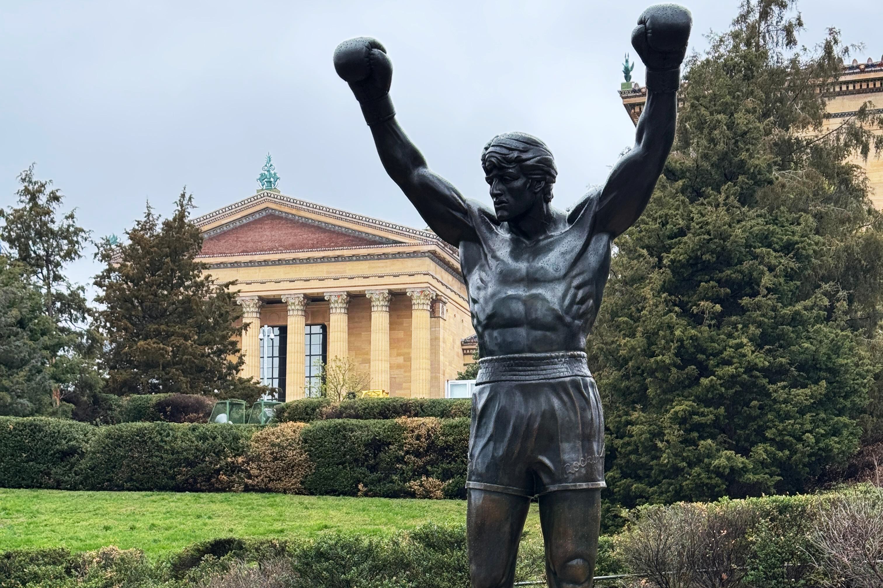 Die berühmte Rocky Statue