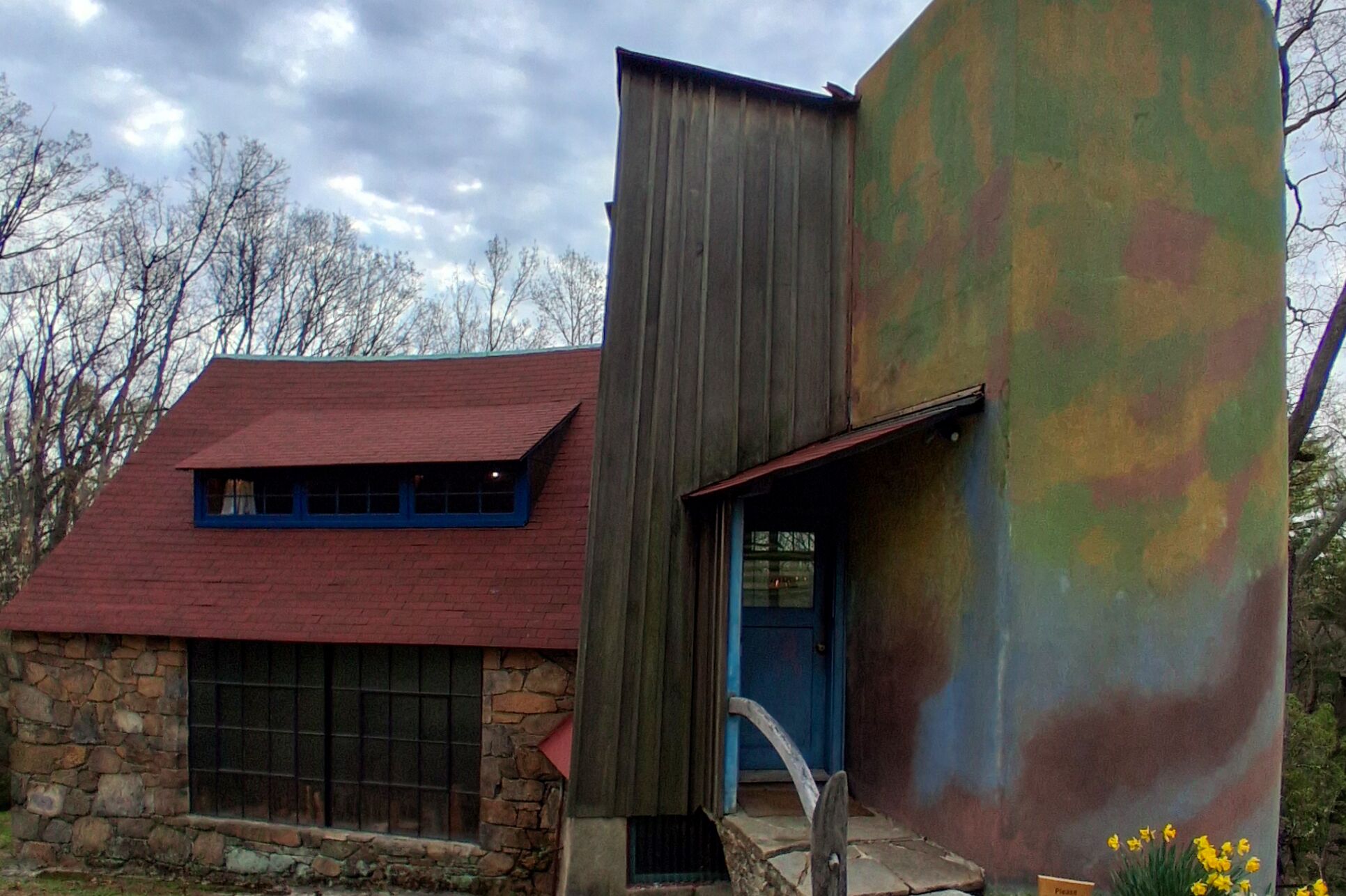 Blick aufs Wharton Esherick Museum