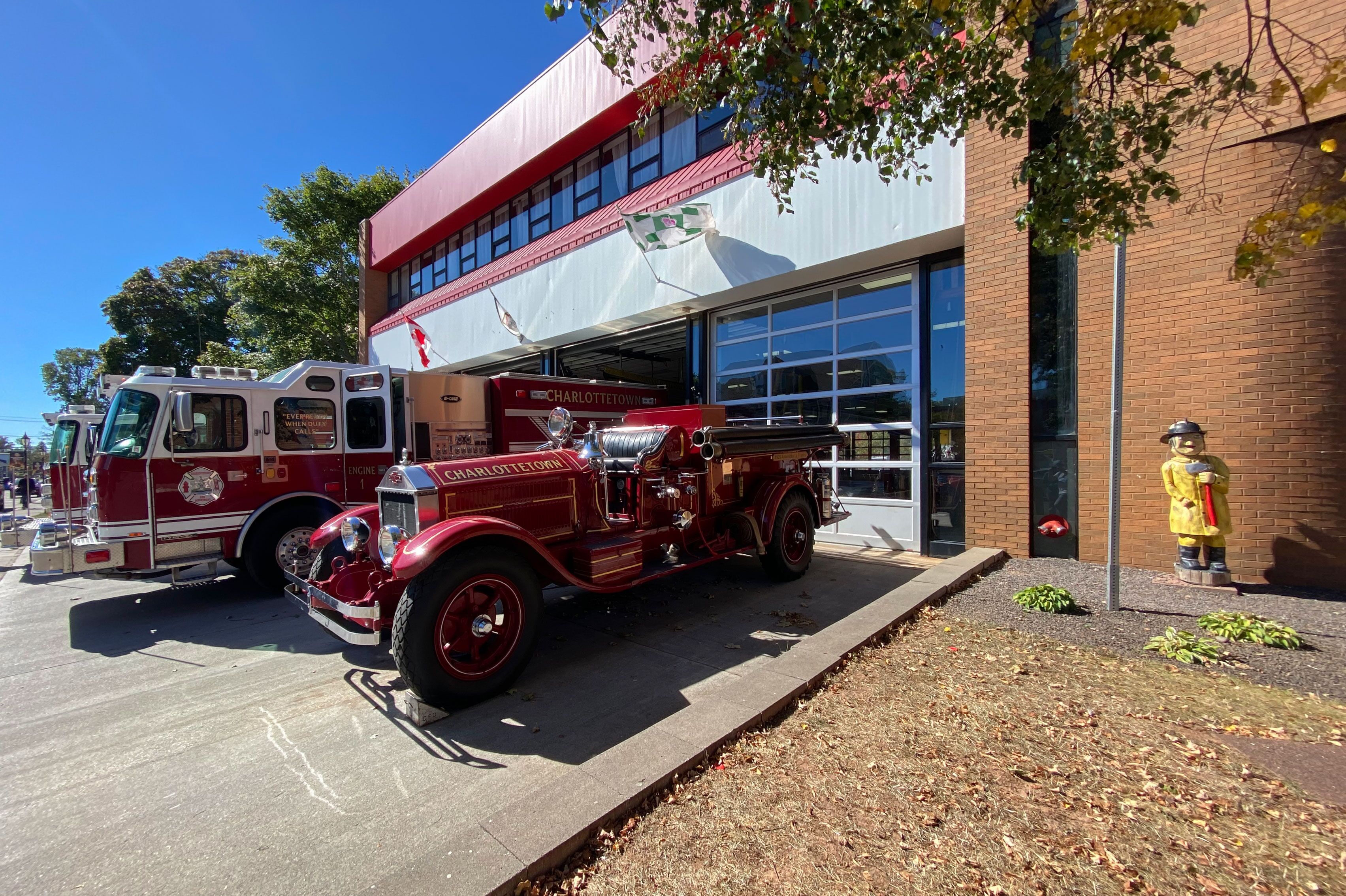 Feuerwehr von Charlottetown auf Prince Edward Island Feuerwehr von Charlottetown auf Prince Edward Island