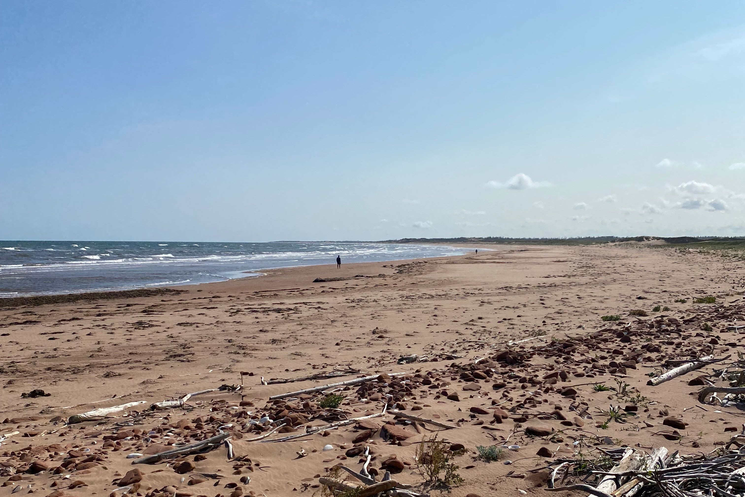 Wanderung am Brackley Beach auf Prince Edward Island Wanderung am Brackley Beach auf Prince Edward Island