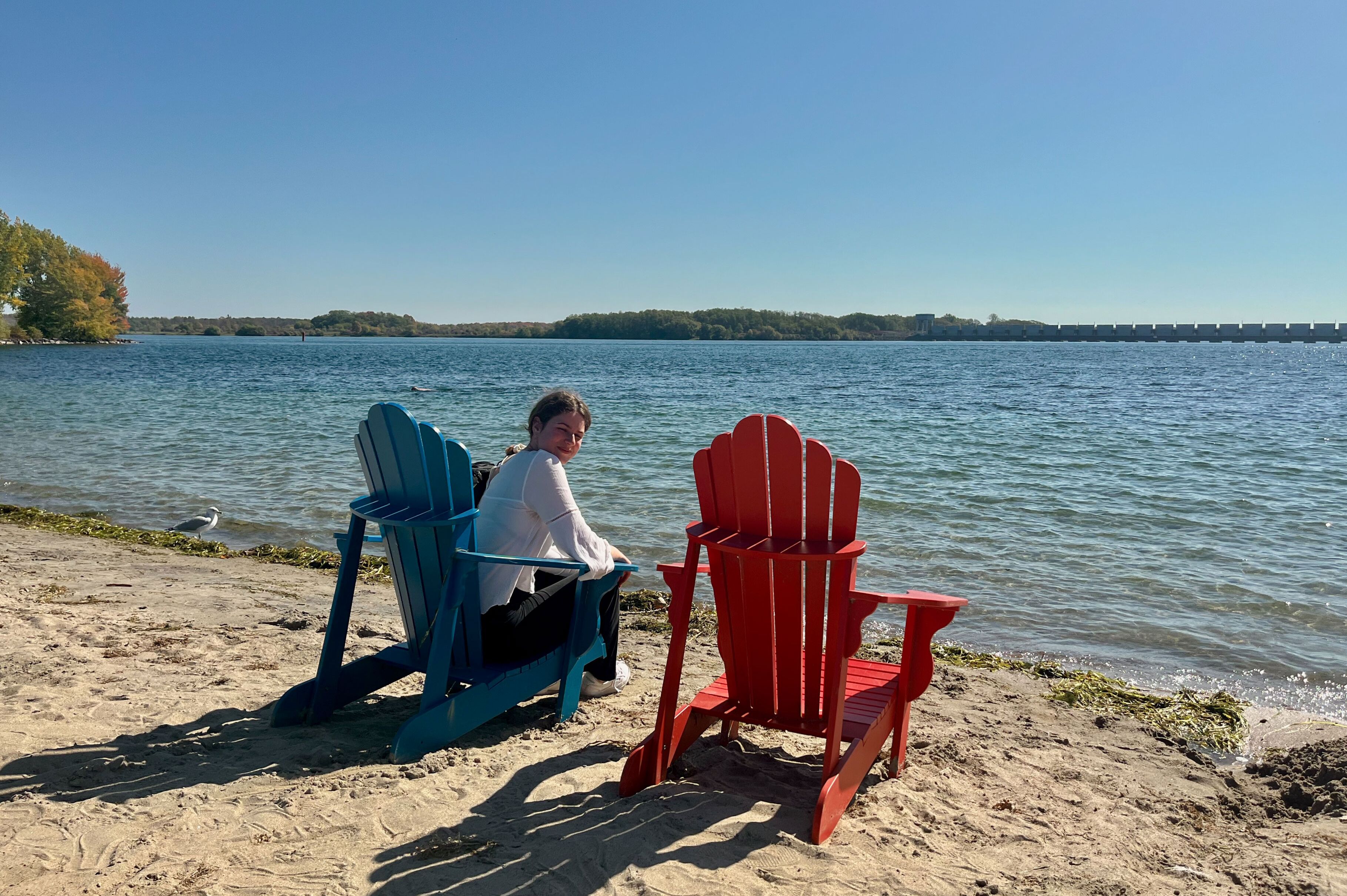 Idylle am Iroquois Beach in Ontario Idylle am Iroquois Beach in Ontario