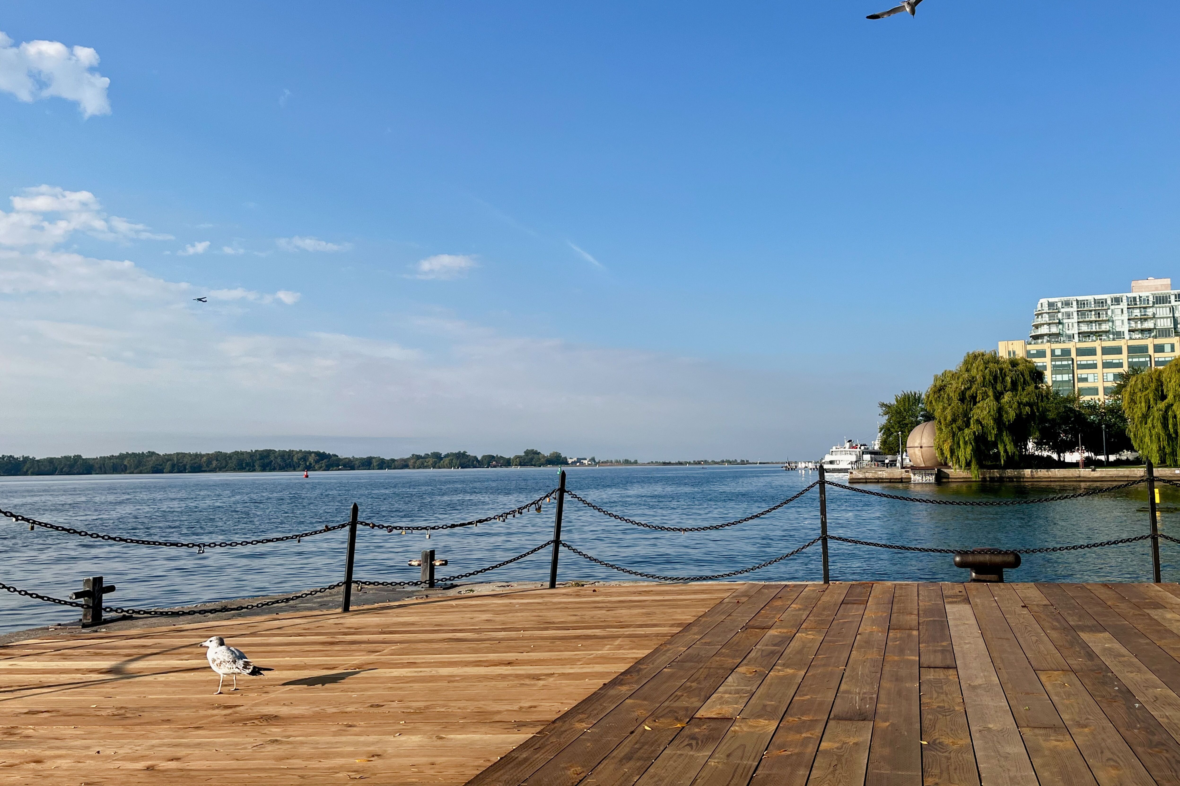 Schöne Aussicht auf Toronto Waterfront Schöne Aussicht auf Toronto Waterfront