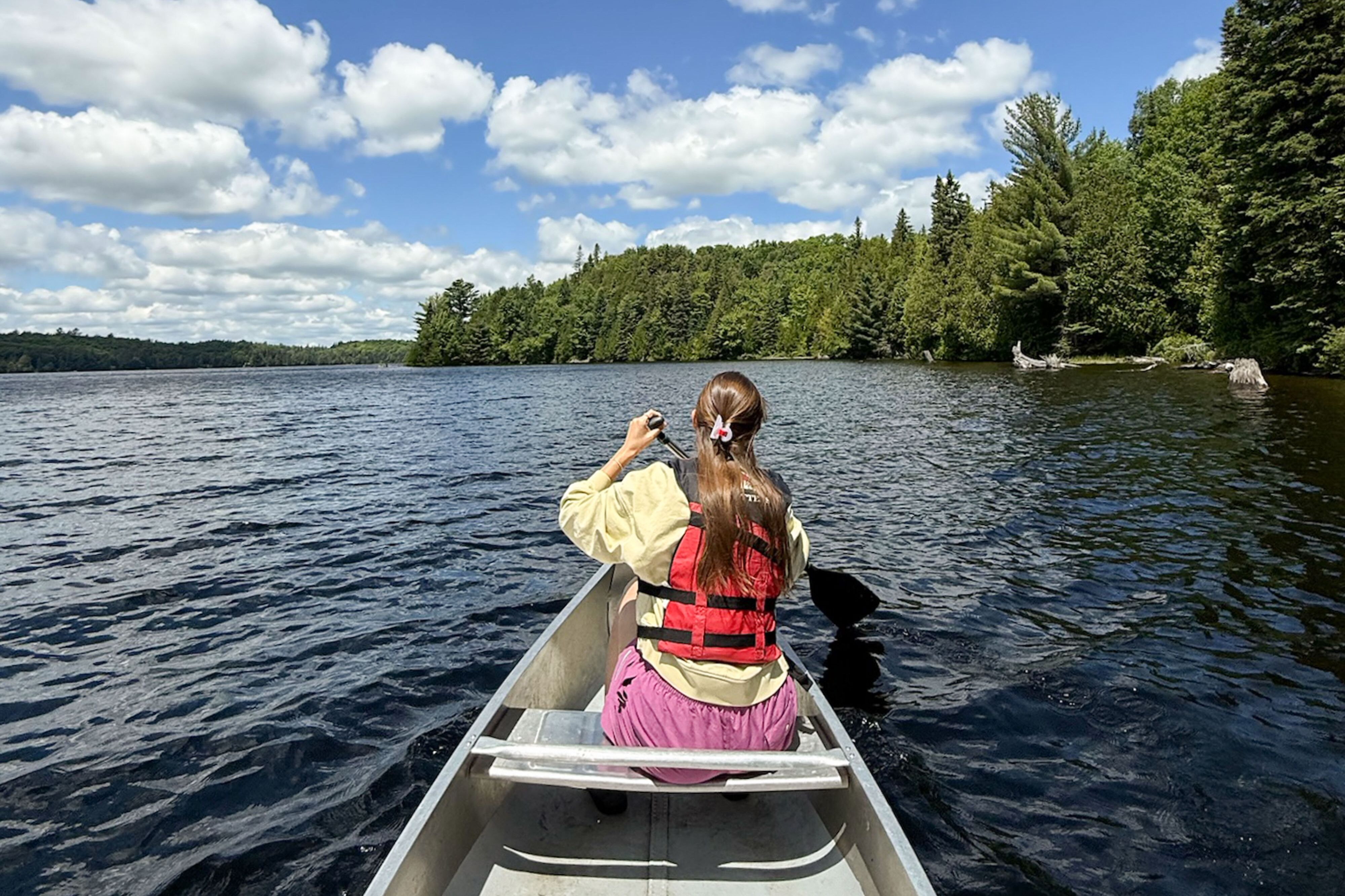 Kanutour im Algonquin Provincial Park in Ontario