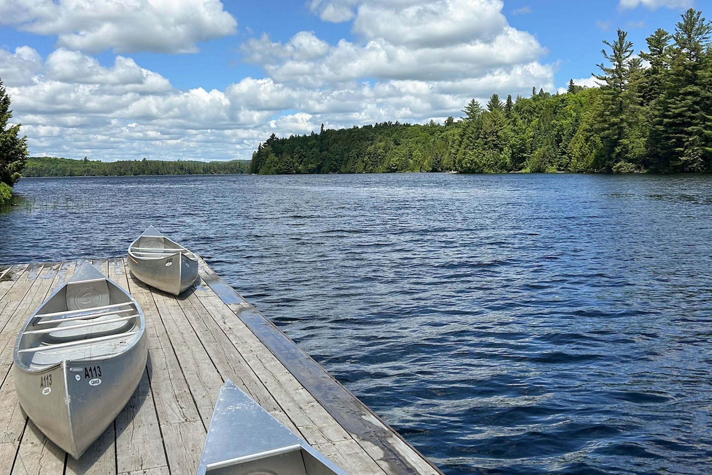 Kanuverleih im Algonquin Provincial Park in Ontario