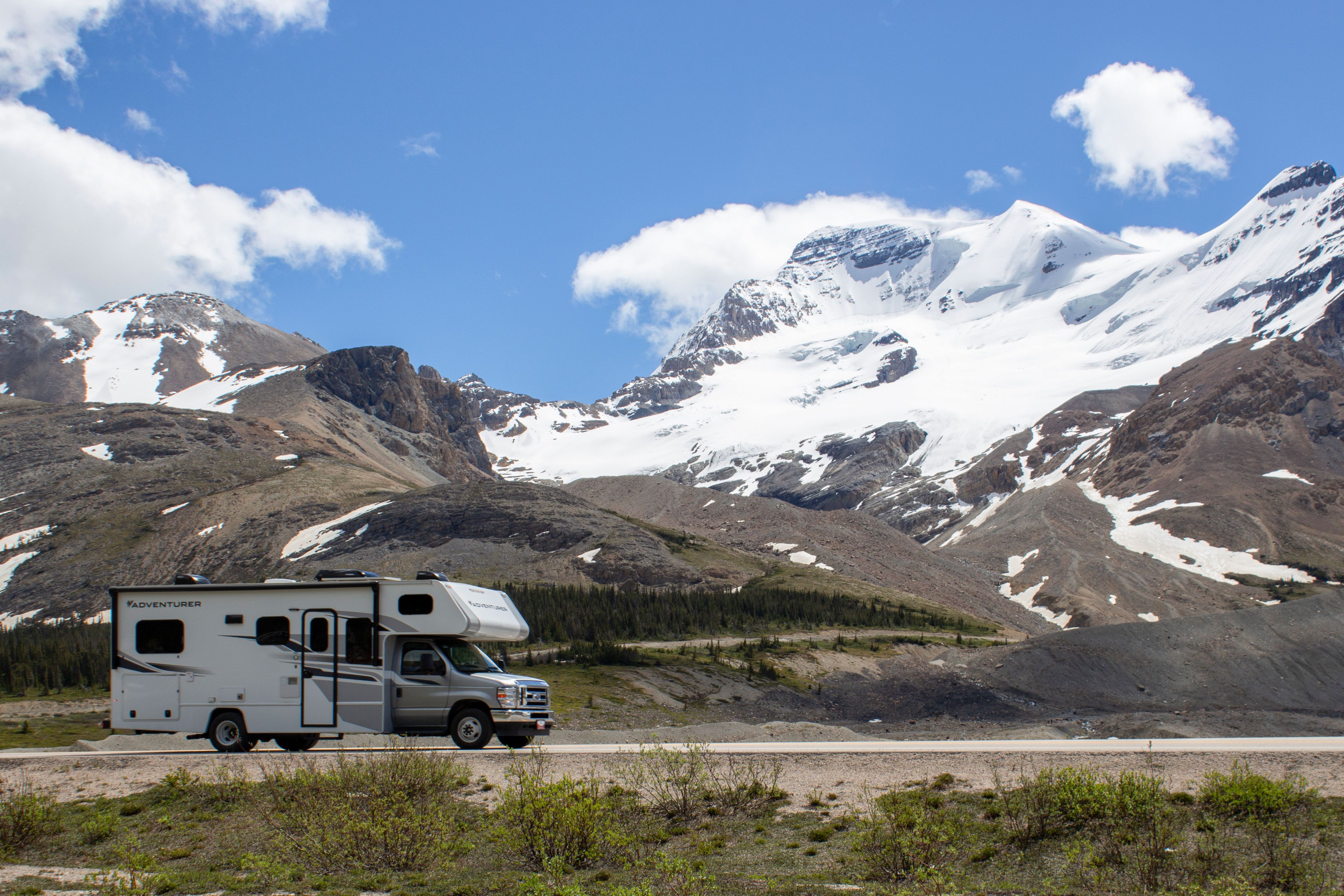 Mit dem Columbia Icefield Wohnmobil C Large durch den Jasper-Nationalpark