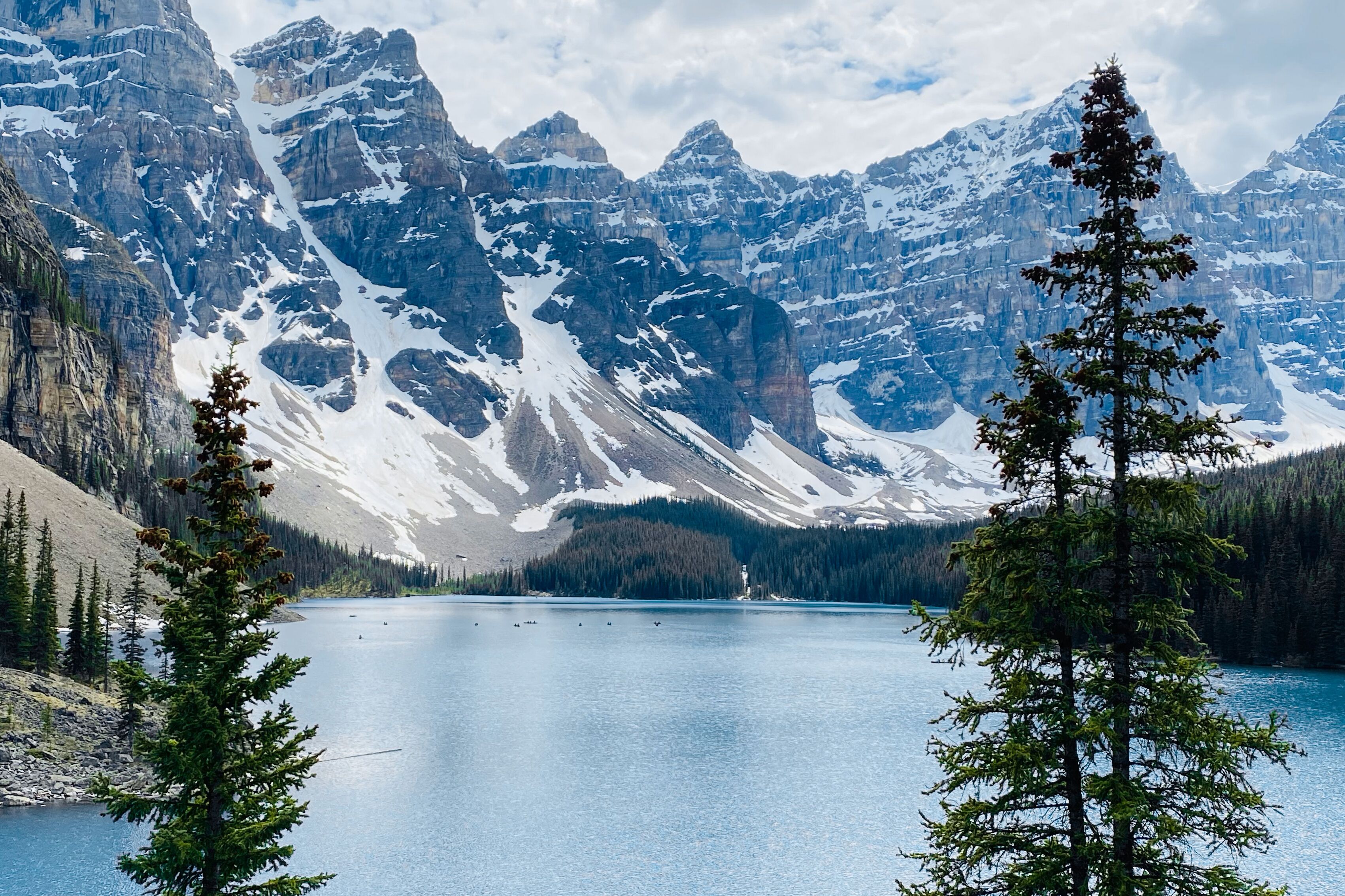 Idyllischer Moraine Lake