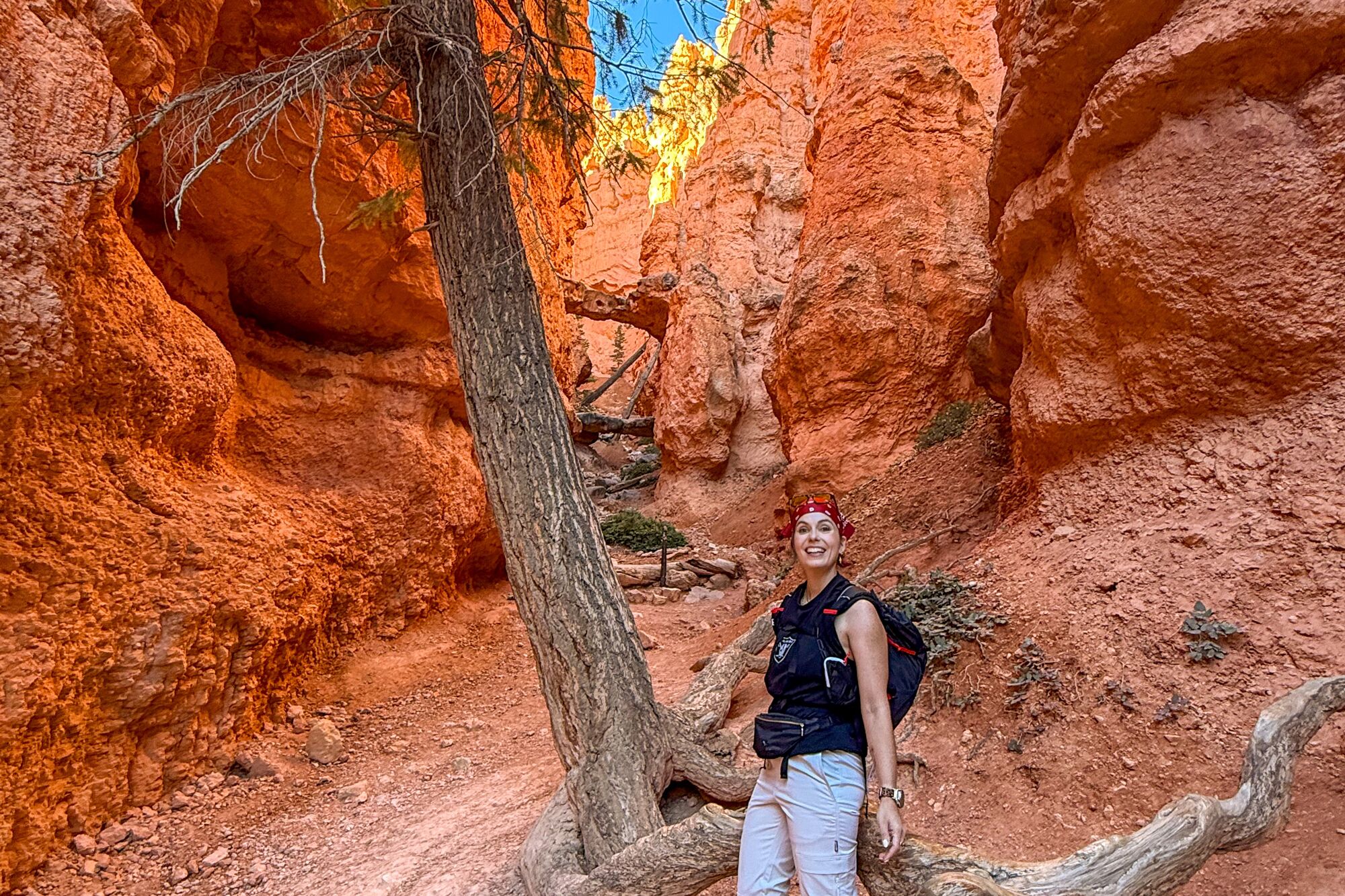 Marlene Vey im Bryce Canyon