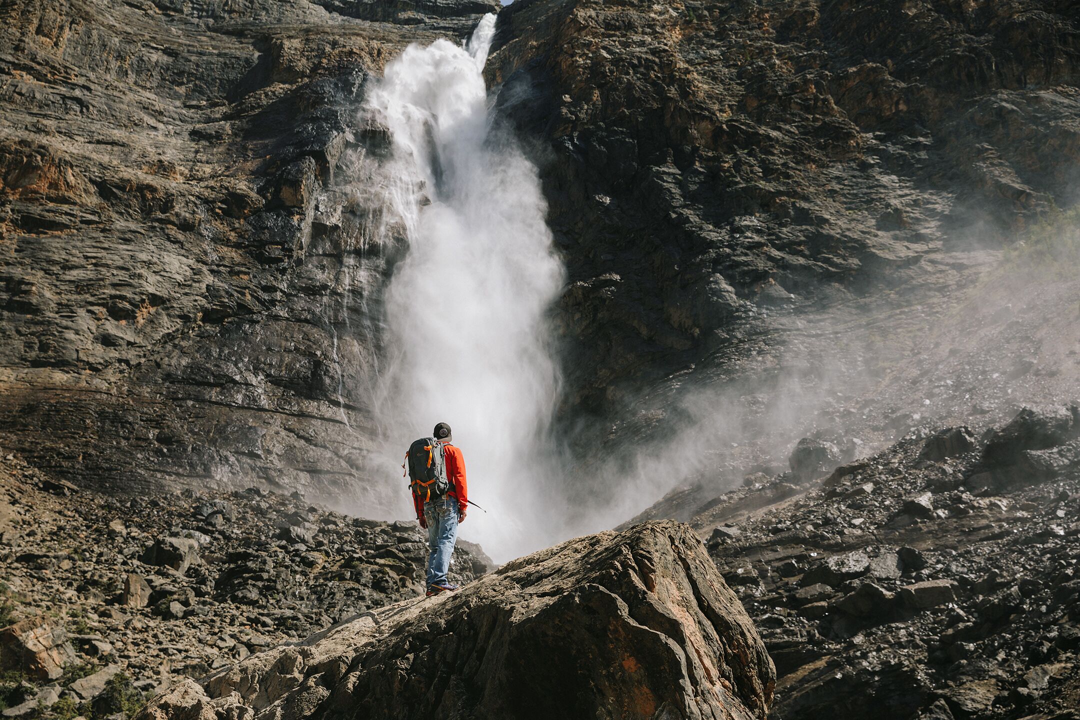 Takakkaw Falls im Yoho Nationalpark