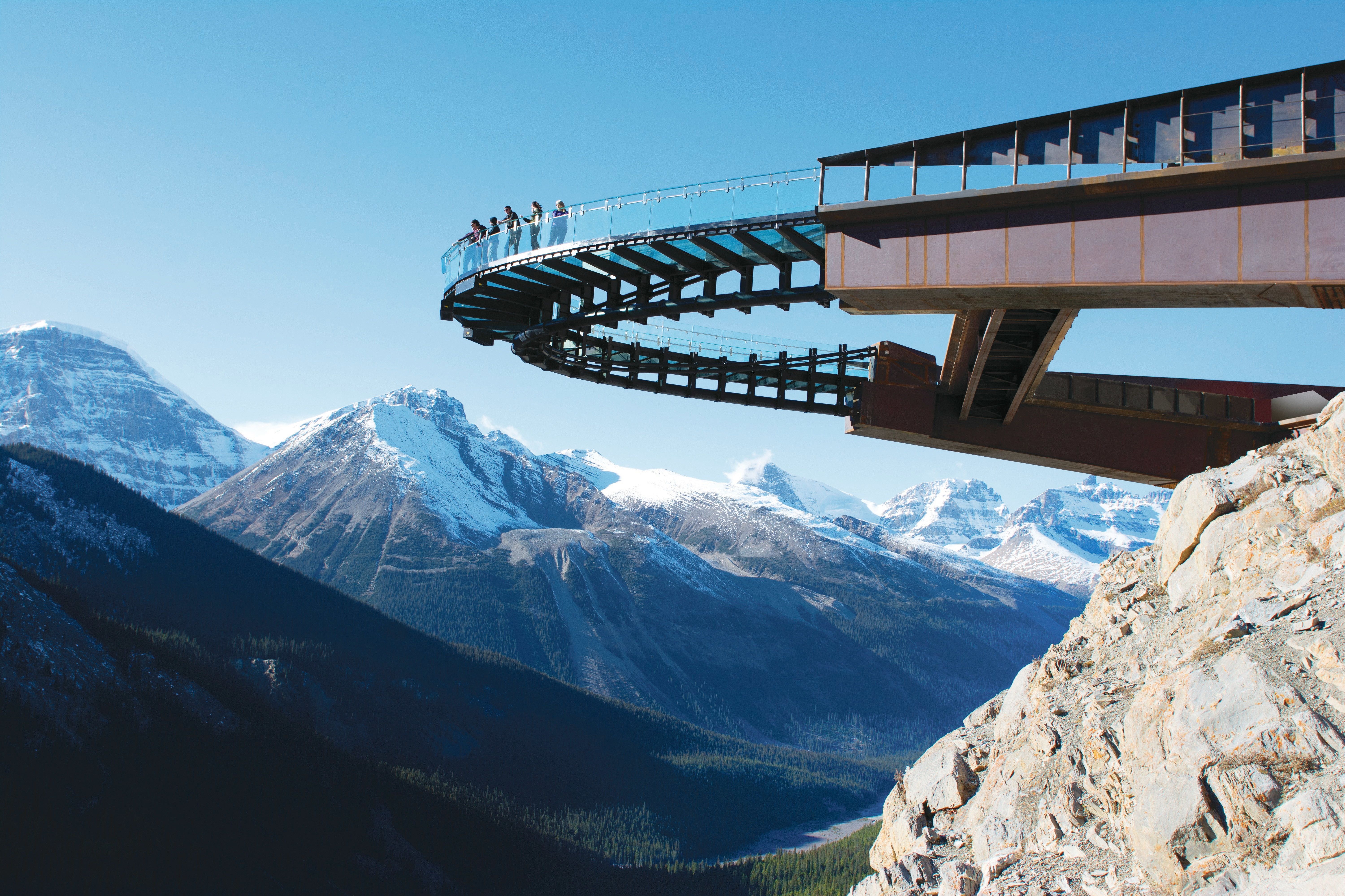 Impressionen Glacier Skywalk