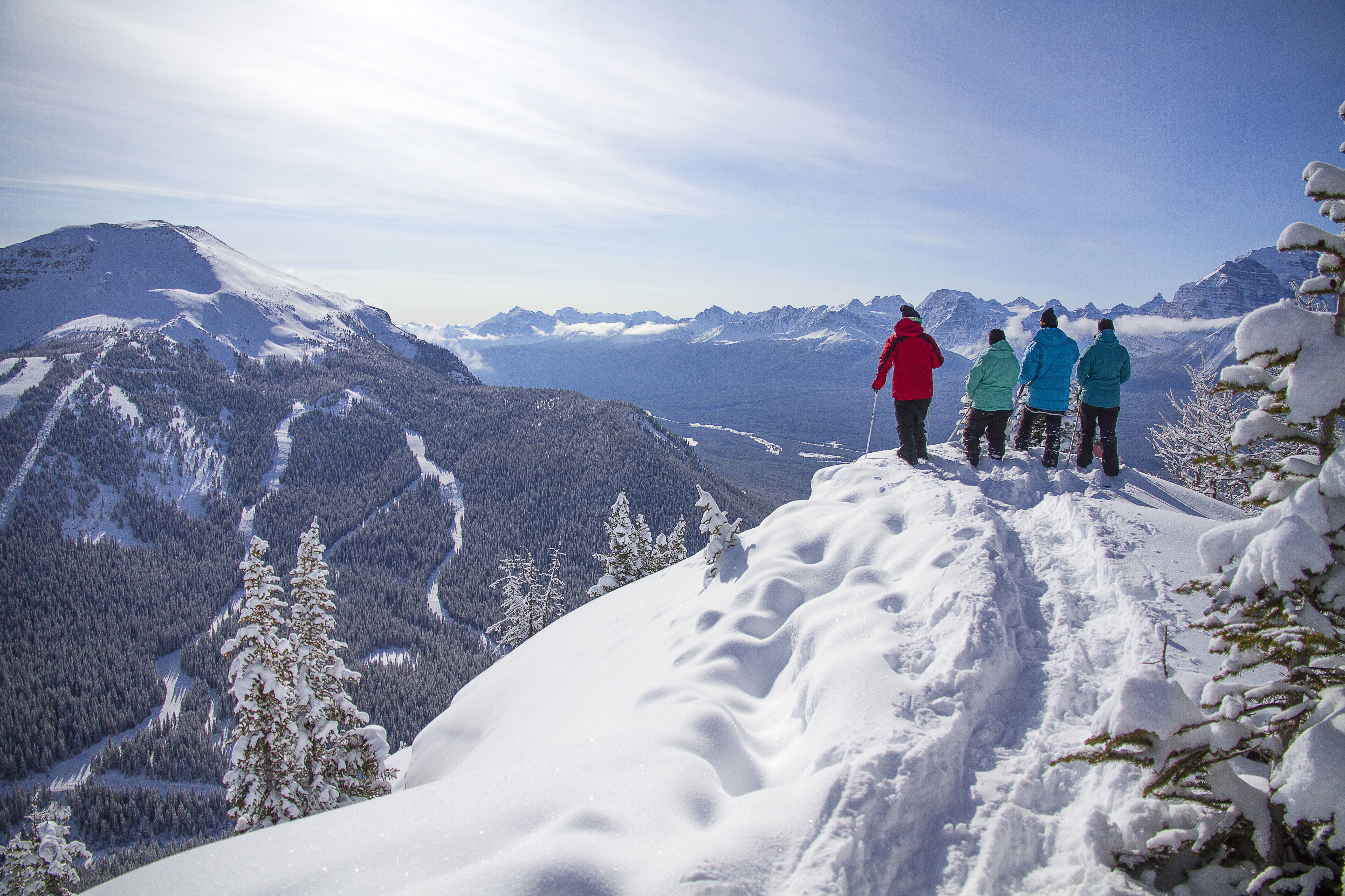 Lake Louise Snowshoe Tour in Banff, Alberta
