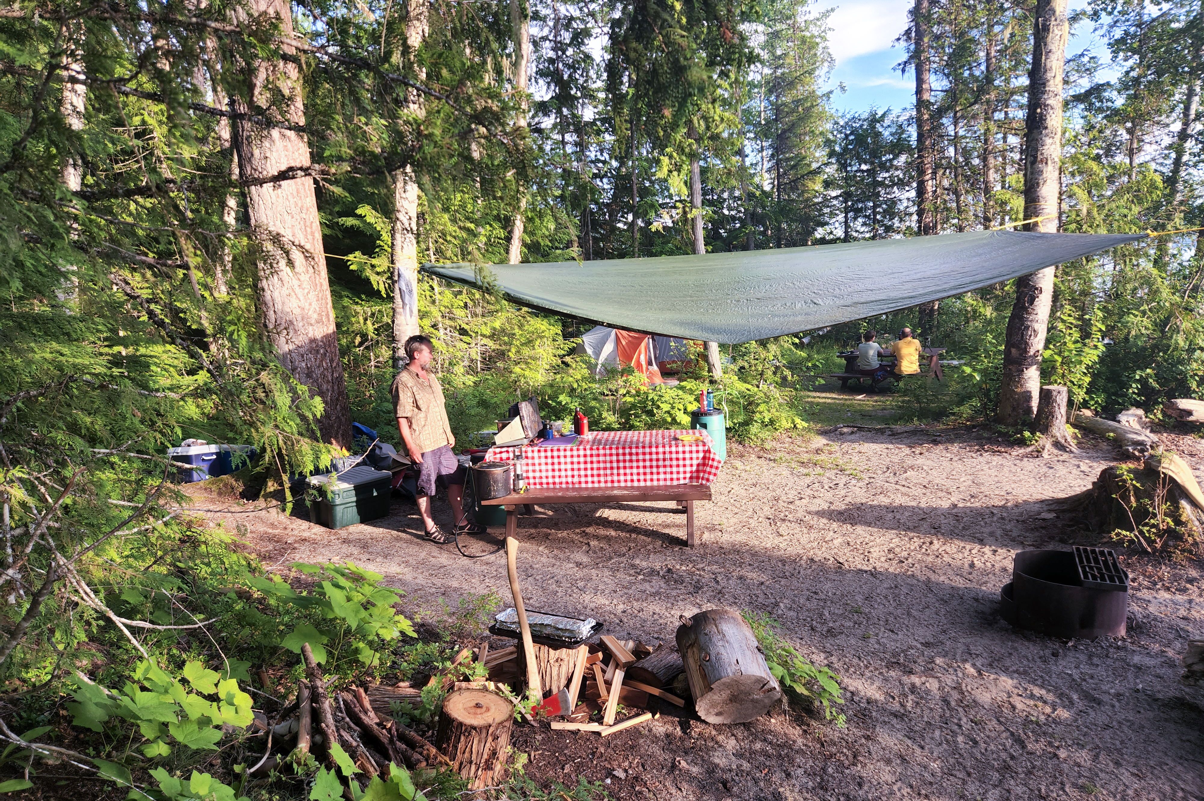 Zeltplatz Wells Gray Provincial Park