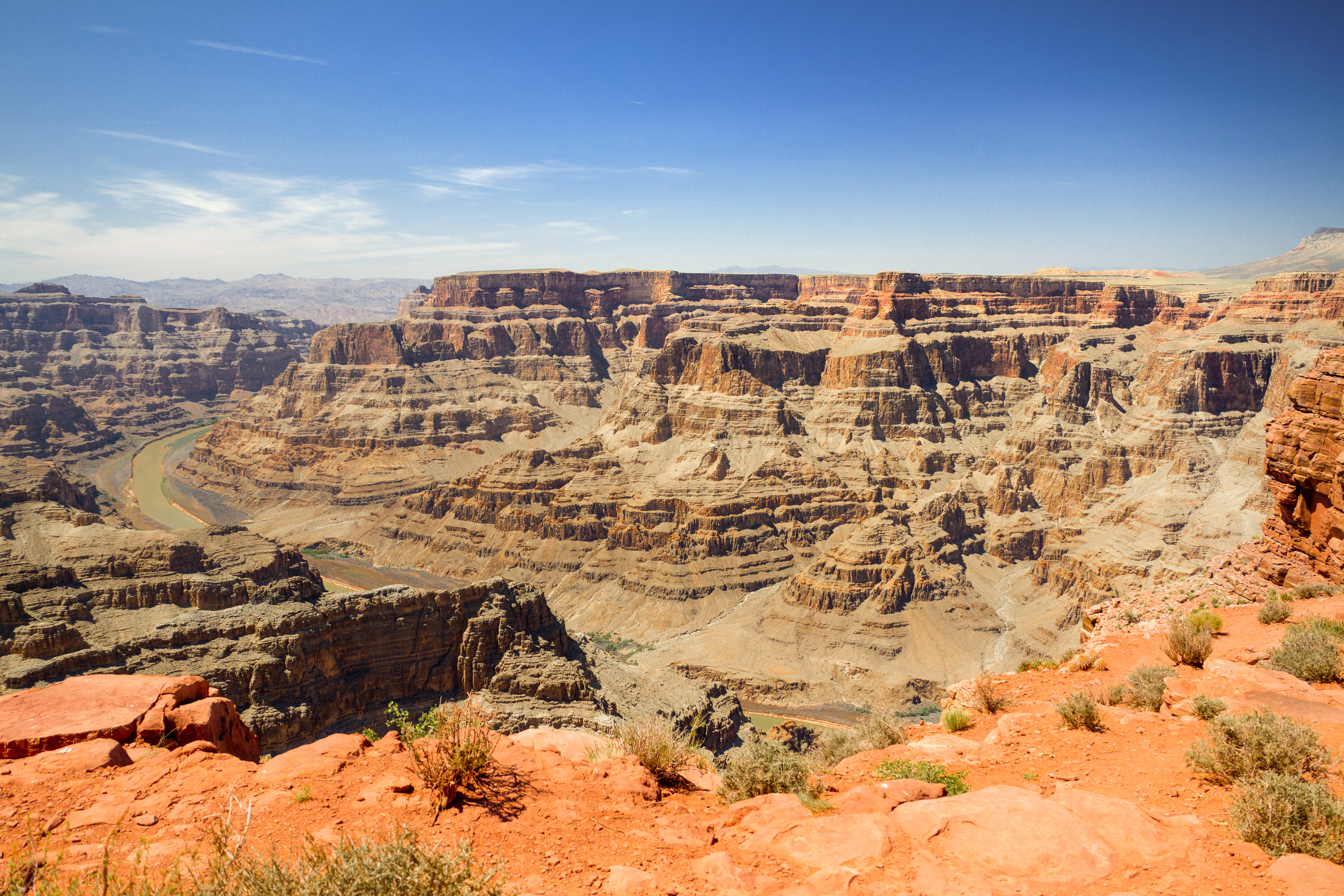 Blick auf den Grand Canyon vom Guano Point, Arizona