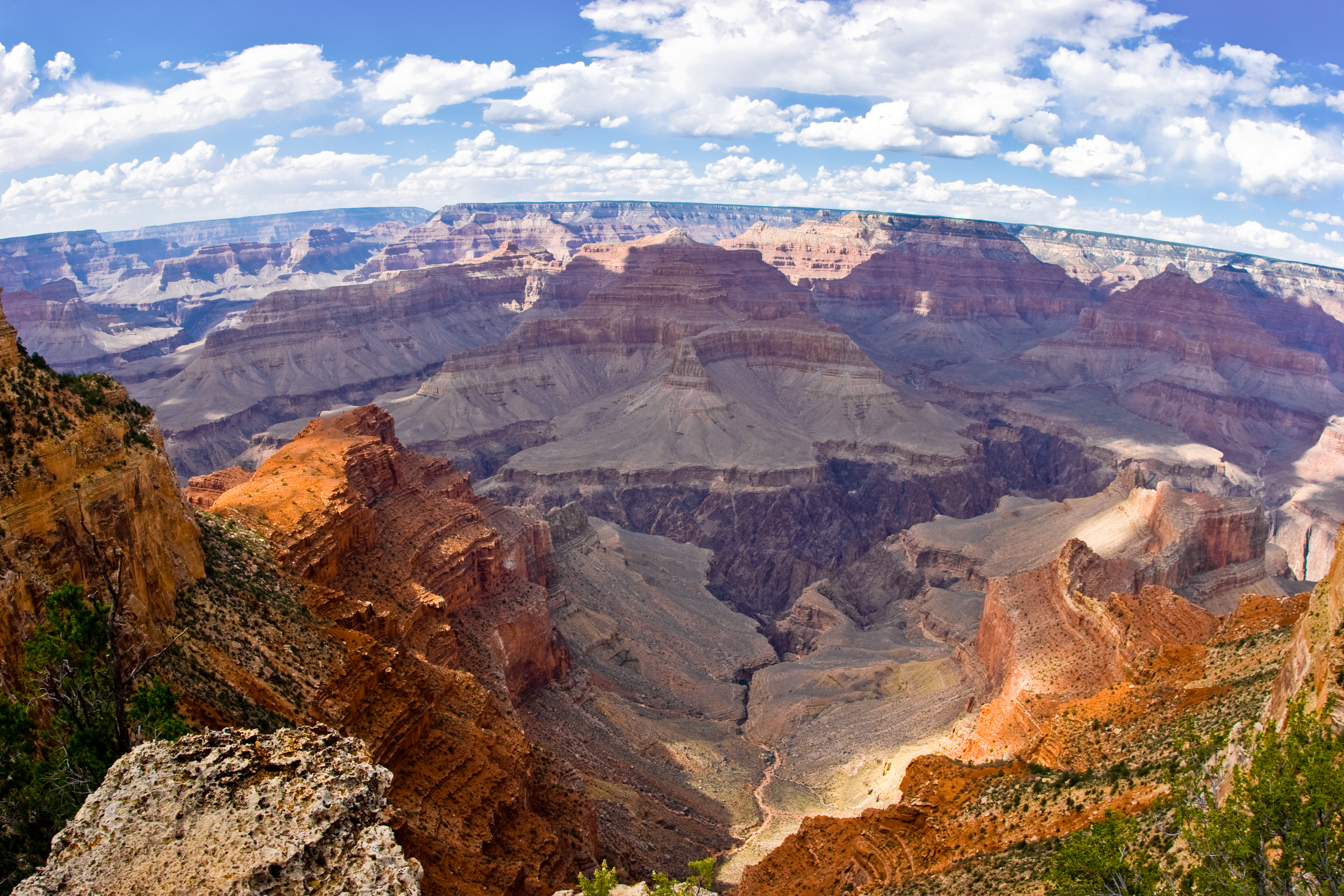 Blick auf den Grand Canyon auf der North Canyon Tour von Papillon