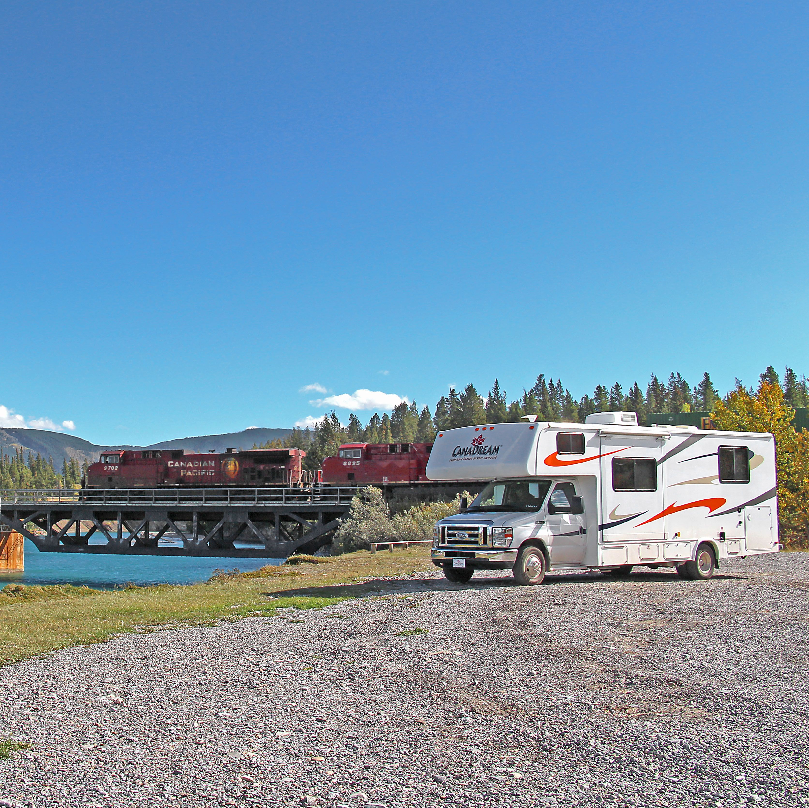 Canadream Wohnwagen im Bow Valley, Alberta