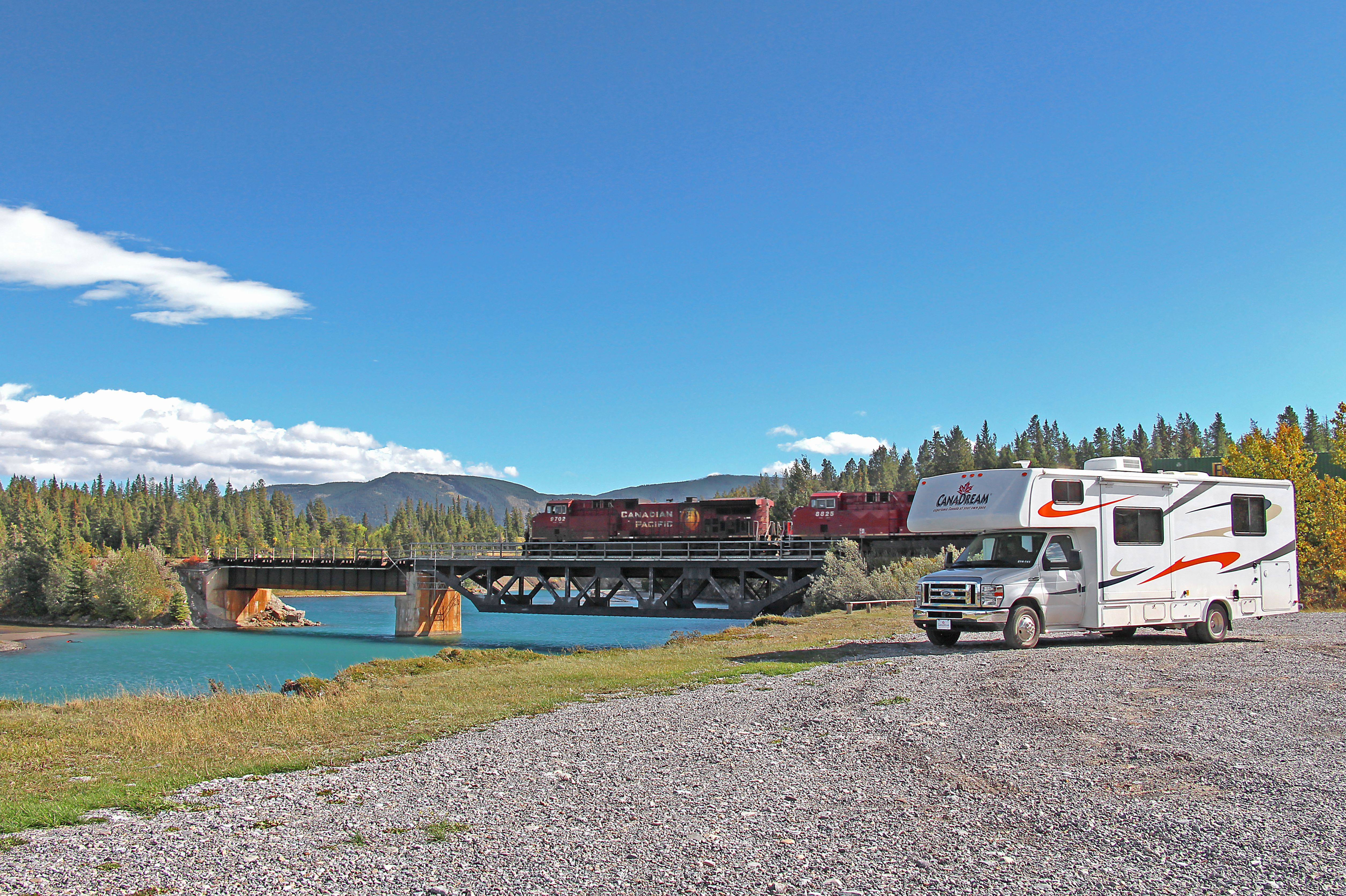 Canadream Wohnwagen im Bow Valley, Alberta