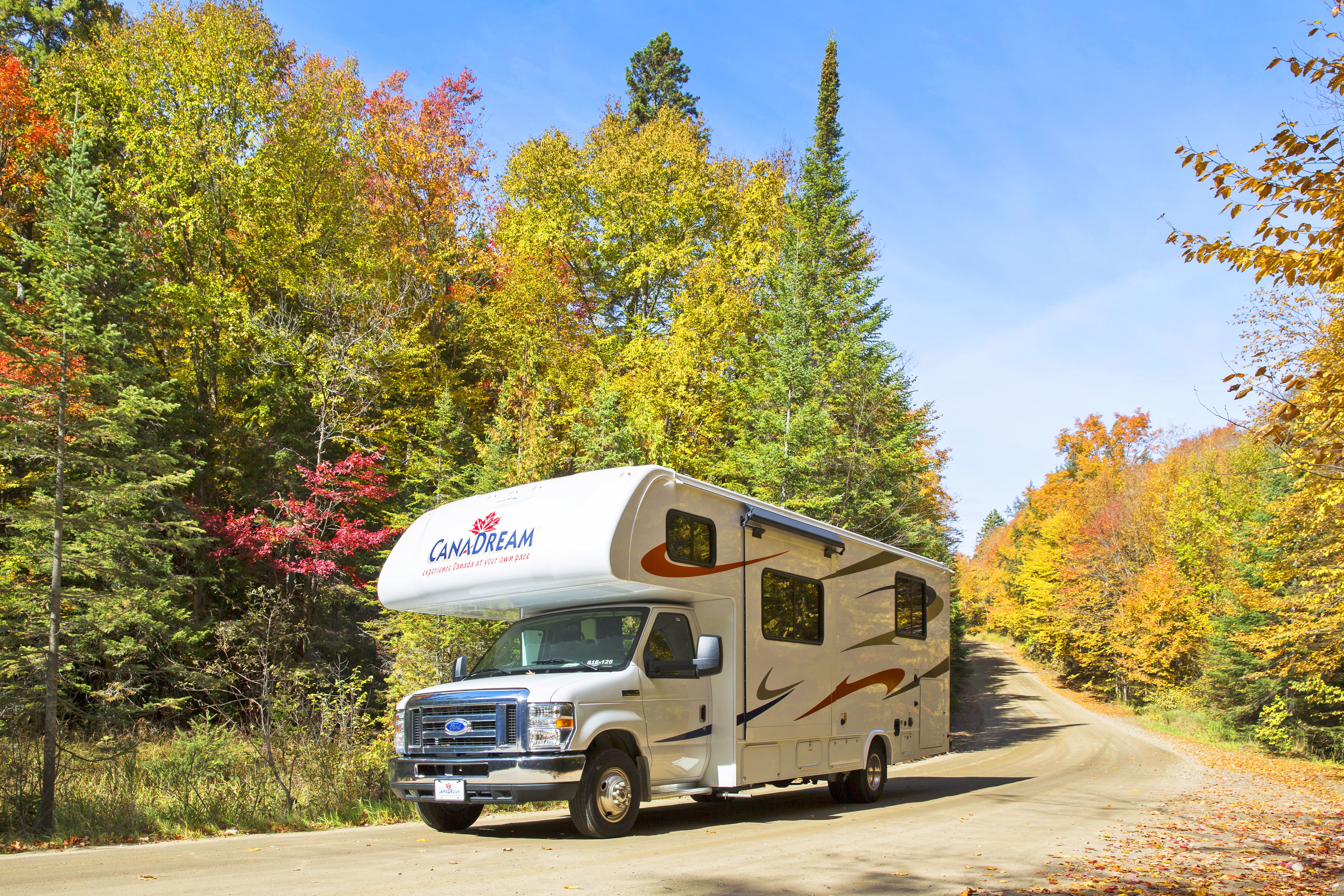 Canadream MHA am Lake of Bays im Herbst, Ontario