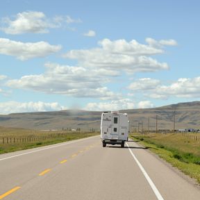 Unterwegs mit einem CanaDream TCA Modell in Alberta