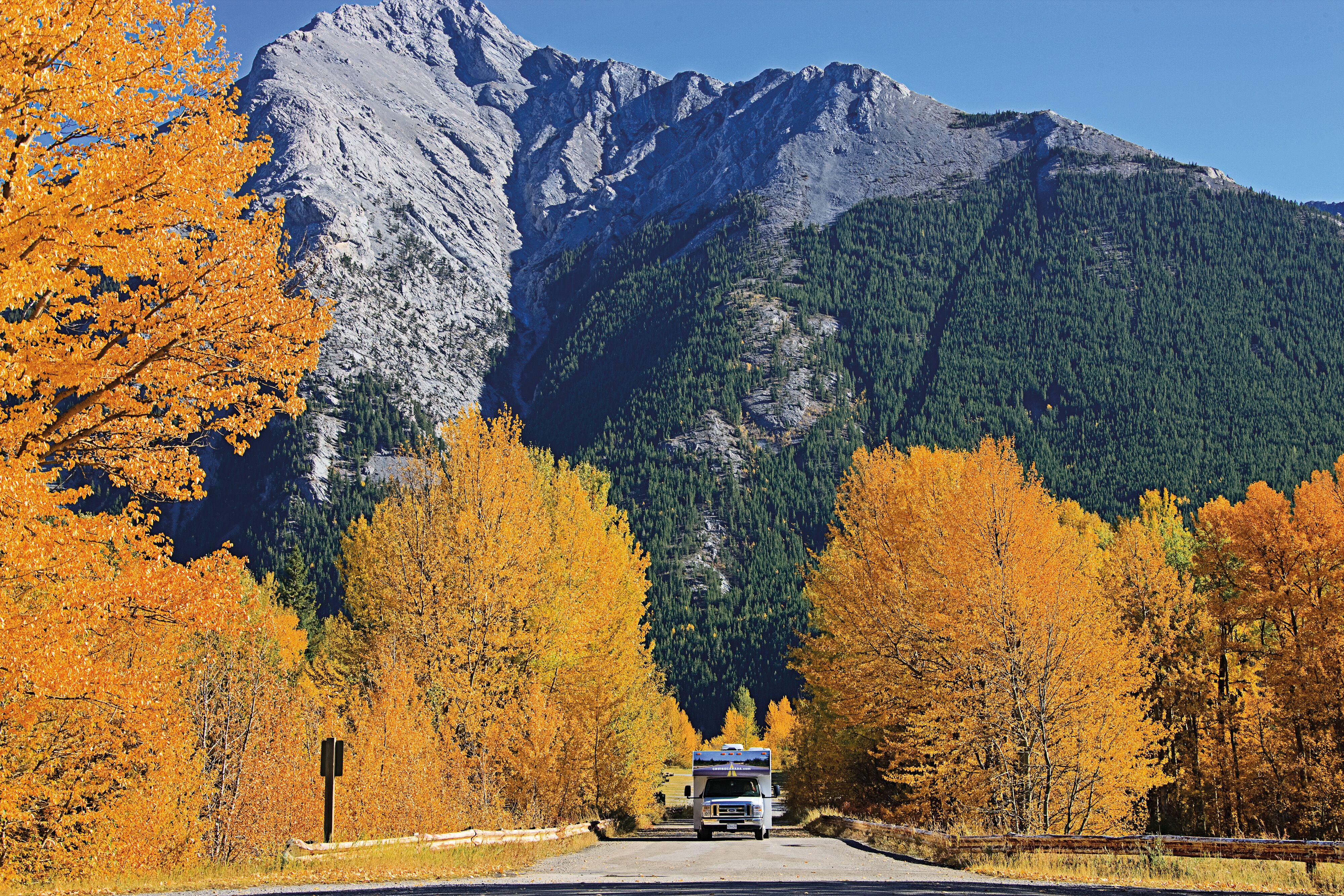 Indian Summer in den kanadischen Rockies