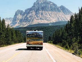 Atemberaubender Mount Robson in Kanada in den Rocky Mountains