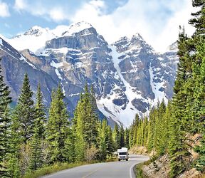 Unterwegs mit einem Wohnmobil von Fraserway RV Unterwegs mit einem Wohnmobil von Fraserway RV