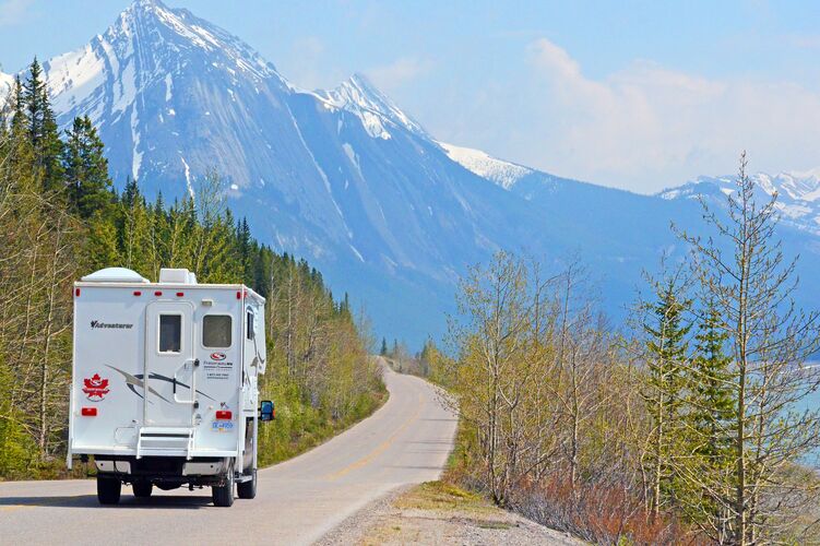 Mit dem Truck Camper unterwegs in West-Kanada