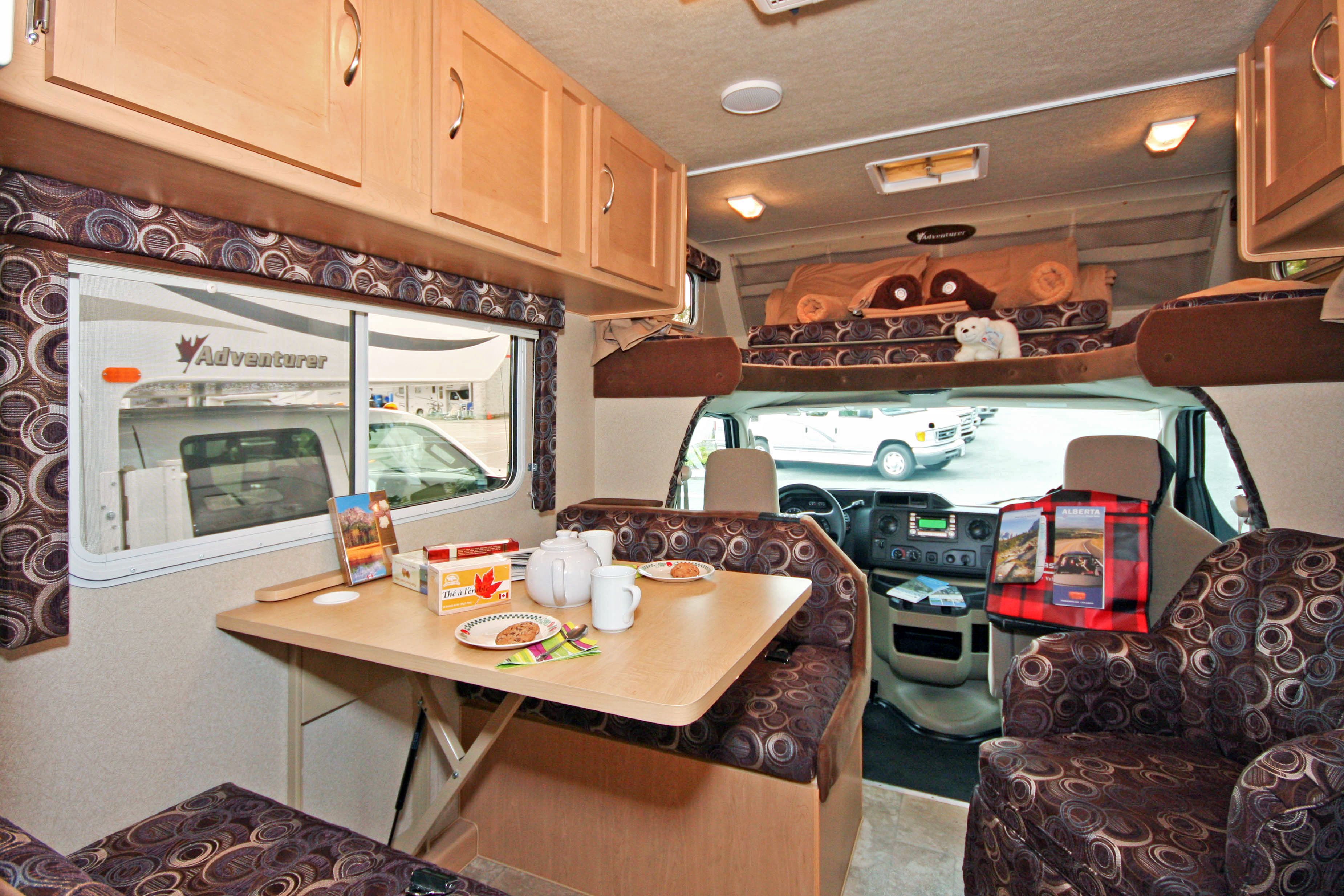 Impression Motorhome C 19 Rear Kitchen