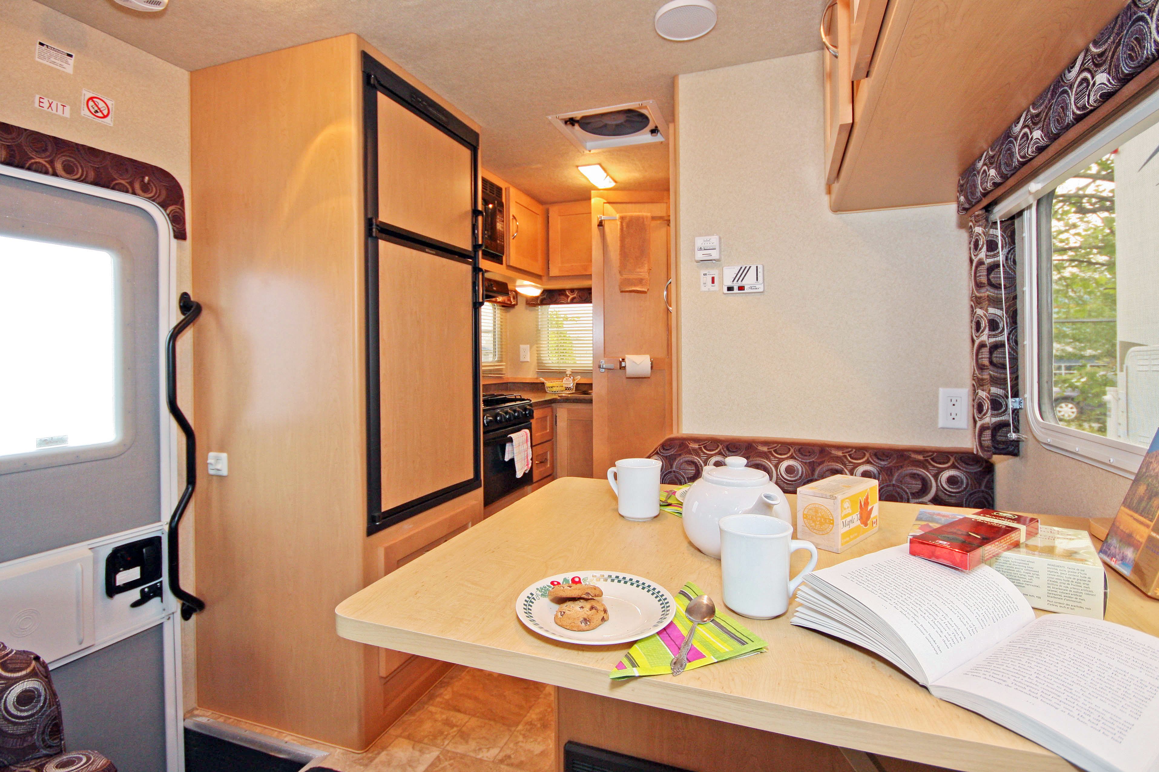 Impression Motorhome C 19 Rear Kitchen