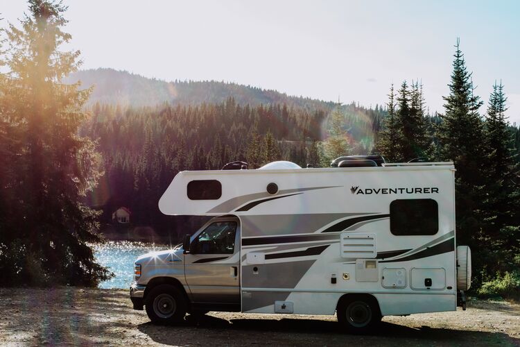 Motorhome C-Small im Jasper National Park