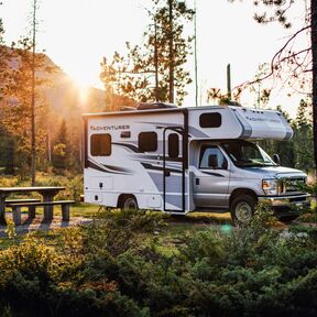 Motorhome C-Small im Jasper National Park