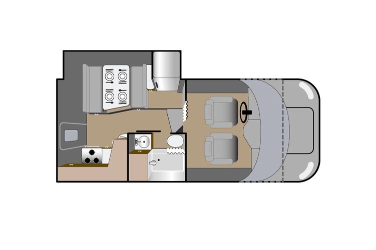 Truck Camper Bunk