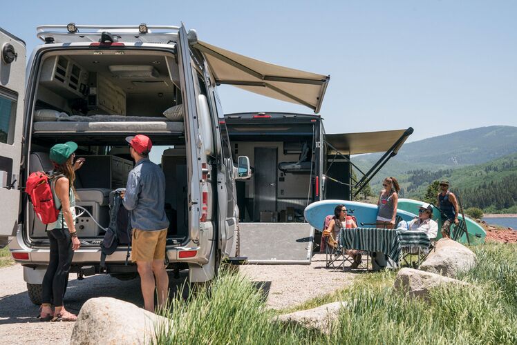 Rückansicht Camper The Beaver B19